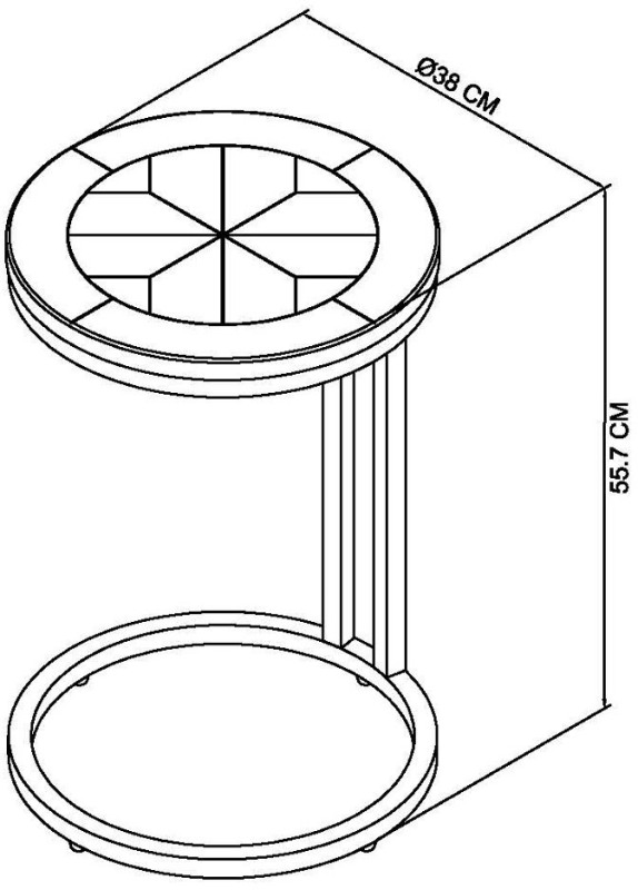 Lloyd Peppecorn Ash Sofa Table Specification