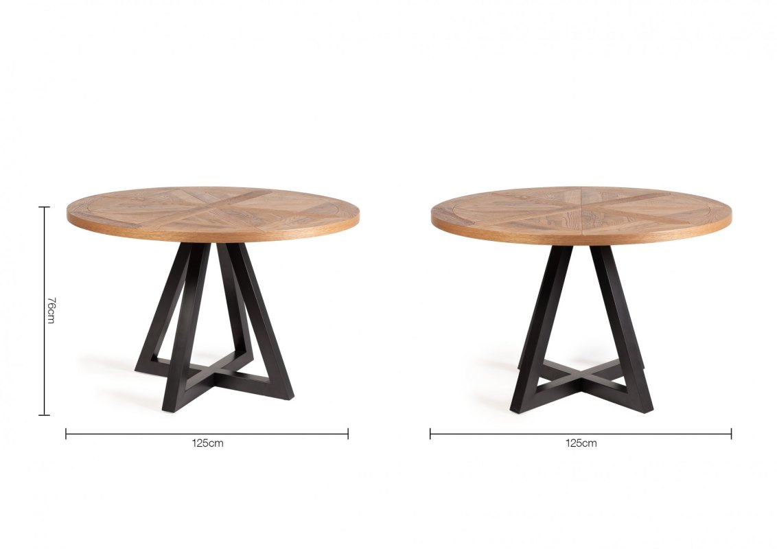 Lowry Rustic Oak 4 Seater Dining Table & 4 Cezanne Dining Chairs in Mustard Velvet Fabric Specification