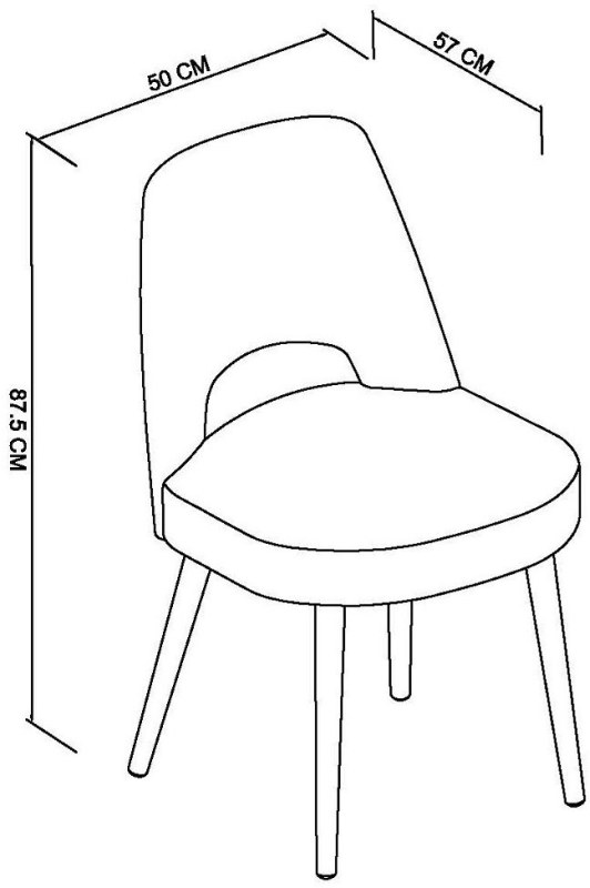 Tuxen Old West Vintage Dining Chair (Pair) Specification