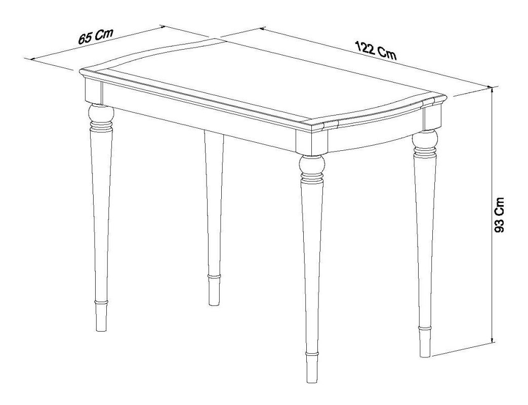 Miller - Soft Grey Bar Table Specification