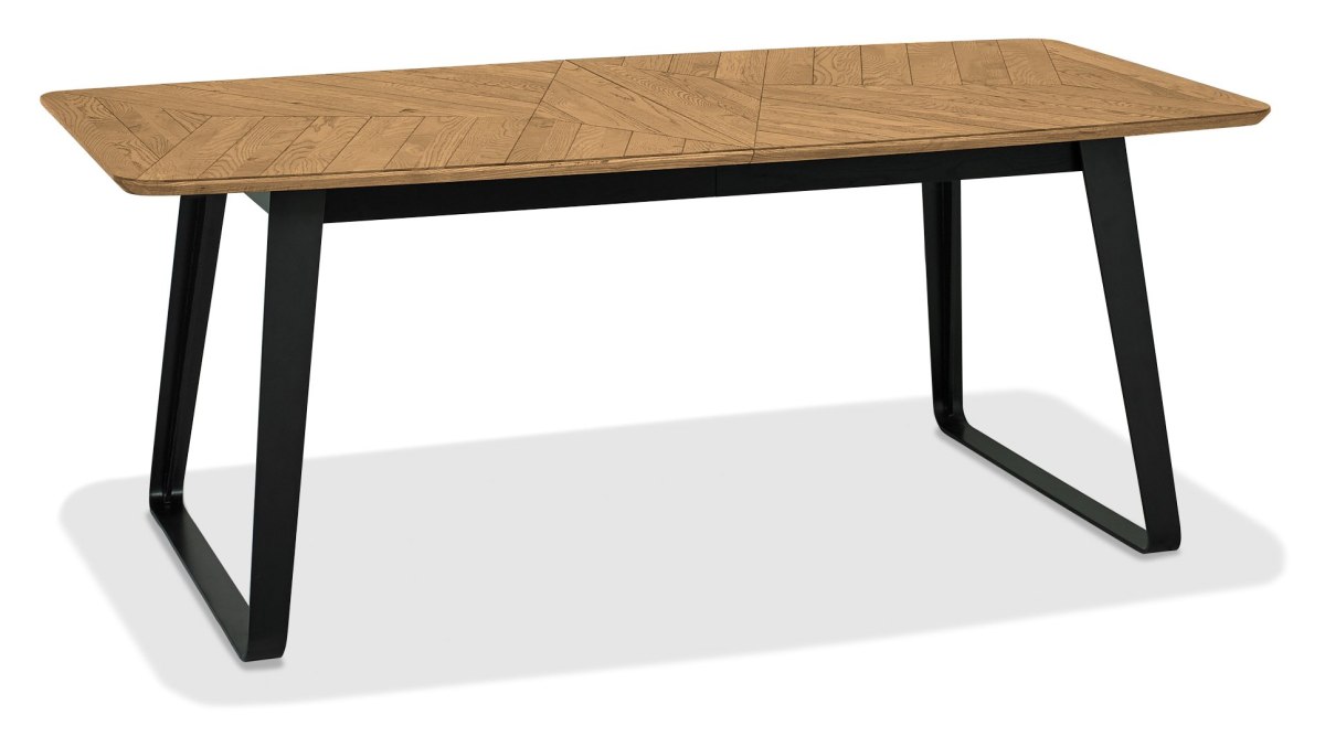 Castello - Rustic Oak 6-8 Seater Extendable Dining Table Specification