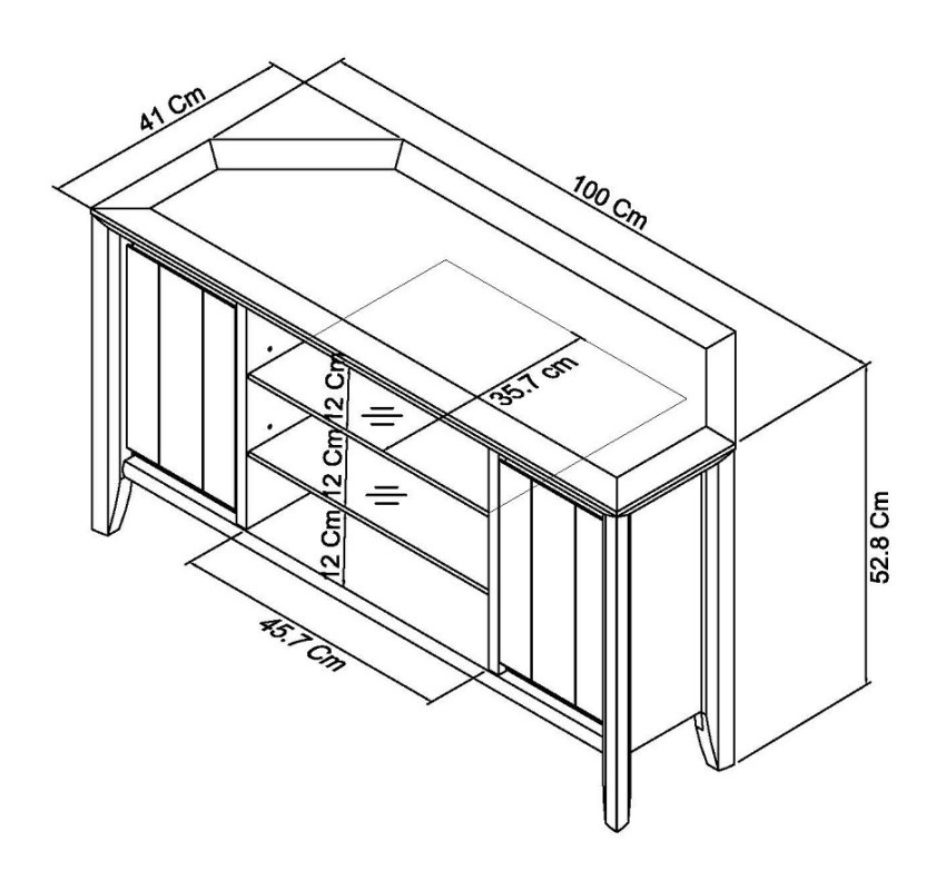 Jasper - Oak Corner Media Unit Specification