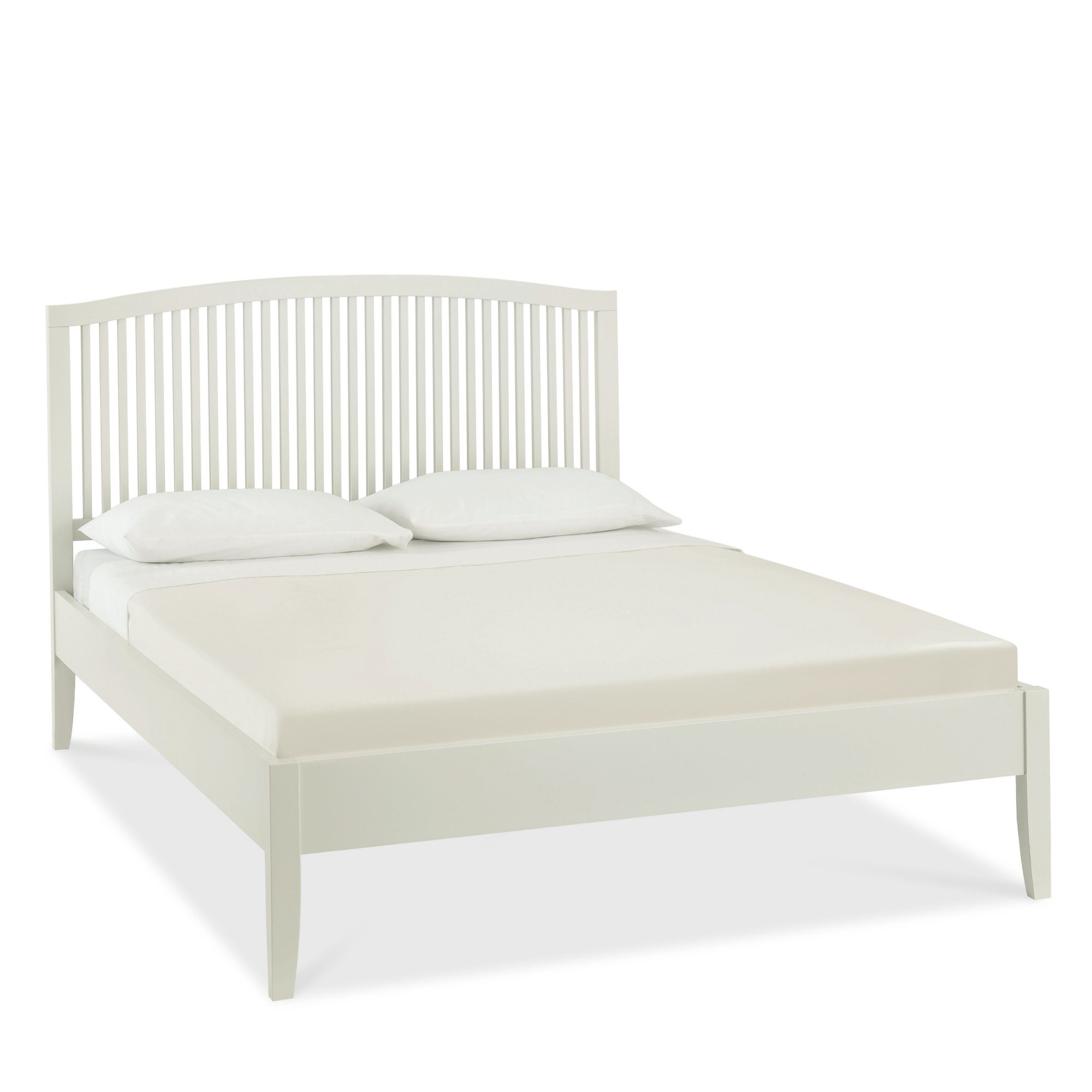 Palmer - Soft Grey Double Bed Frame 135cm