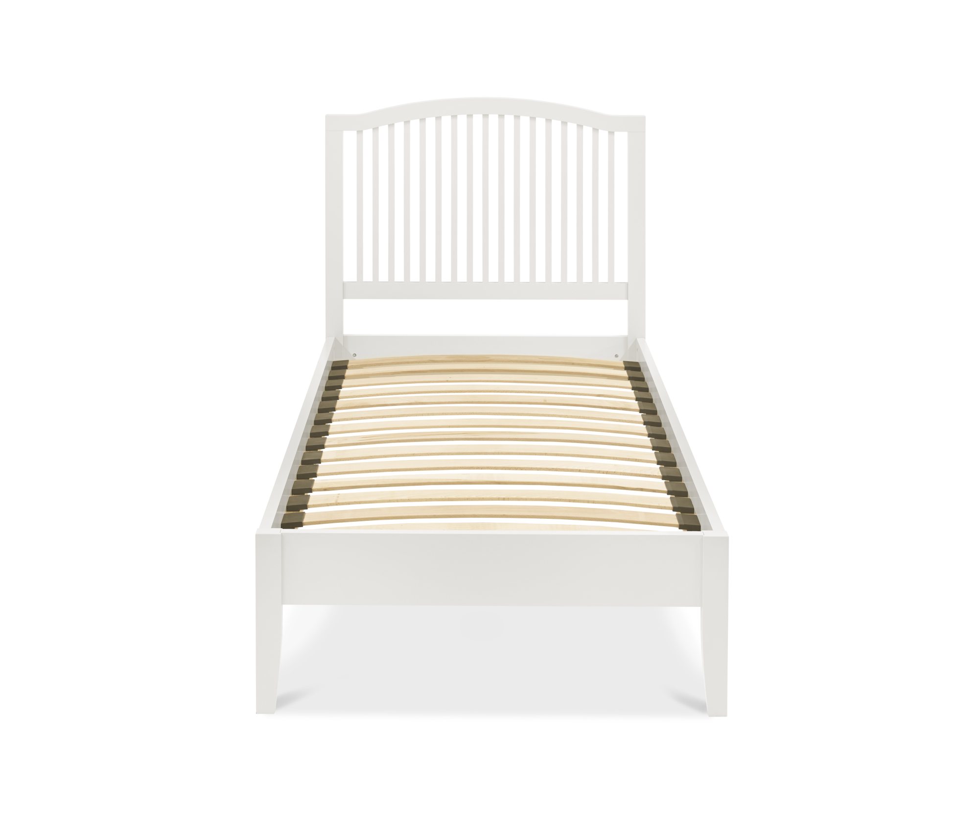 Palmer - White Single Bed Frame 90cm