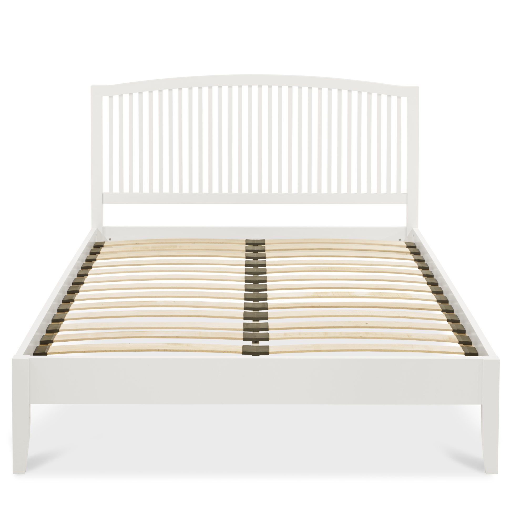 Palmer - White Small Double Bed Frame 122cm