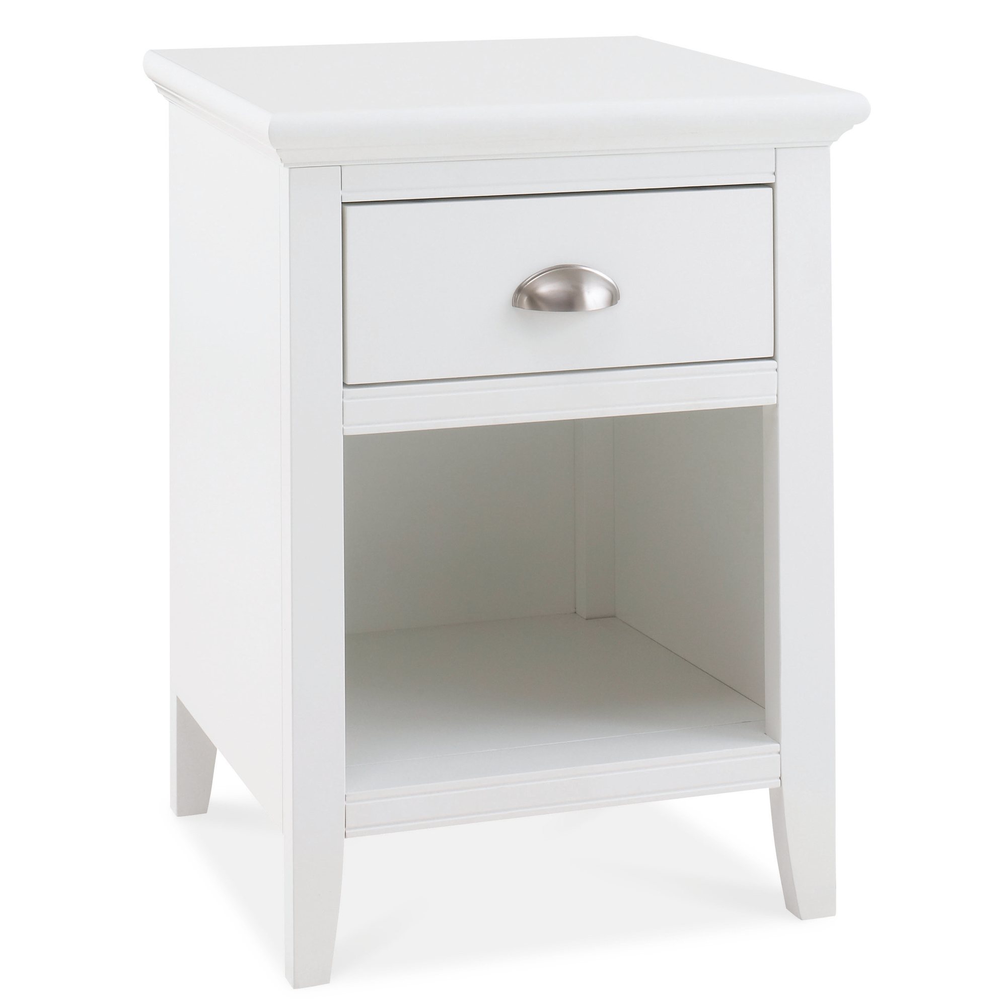 Colman White 1 Drawer Nightstand