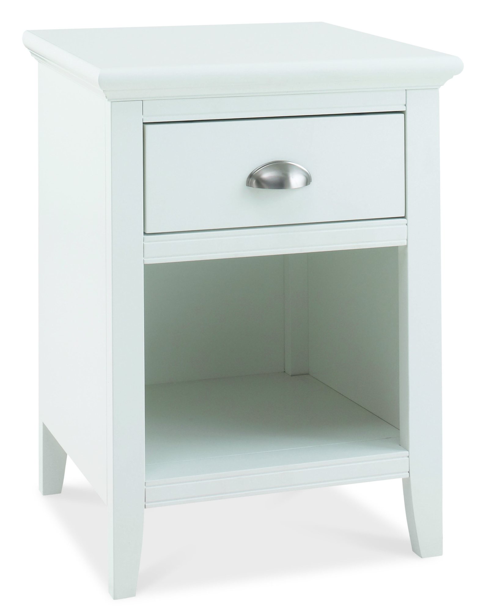 Colman White 1 Drawer Nightstand