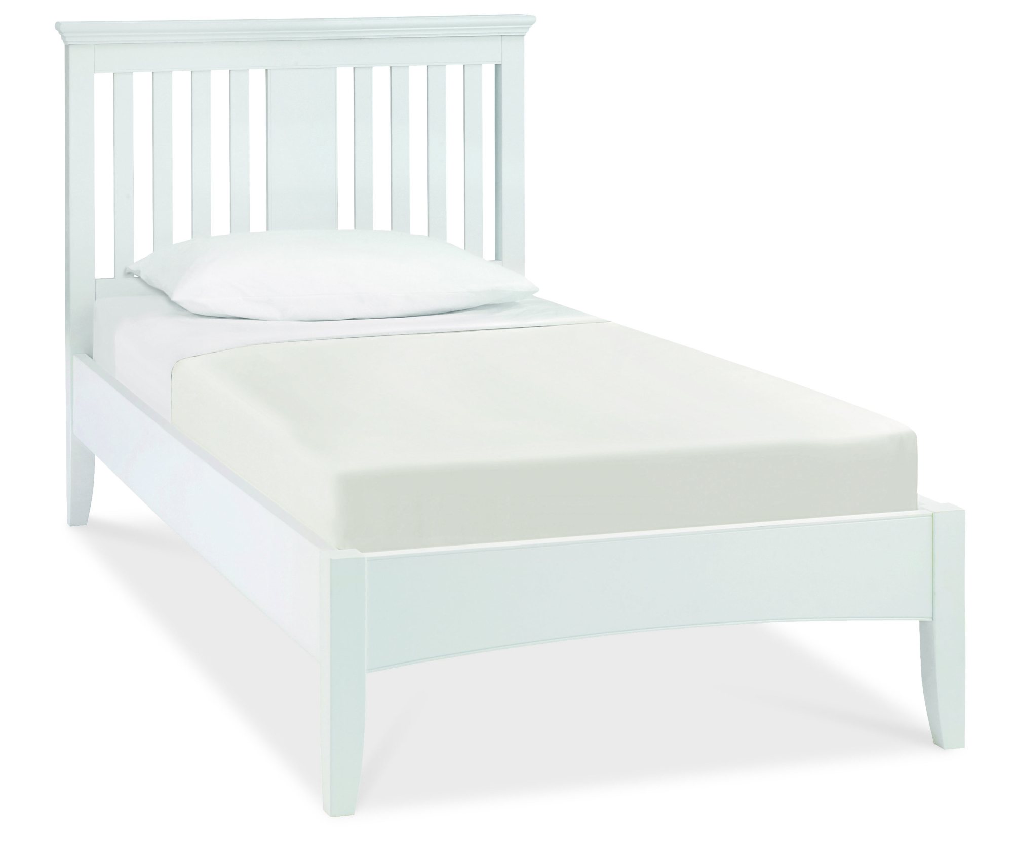 Colman White Bedstead Single 90cm