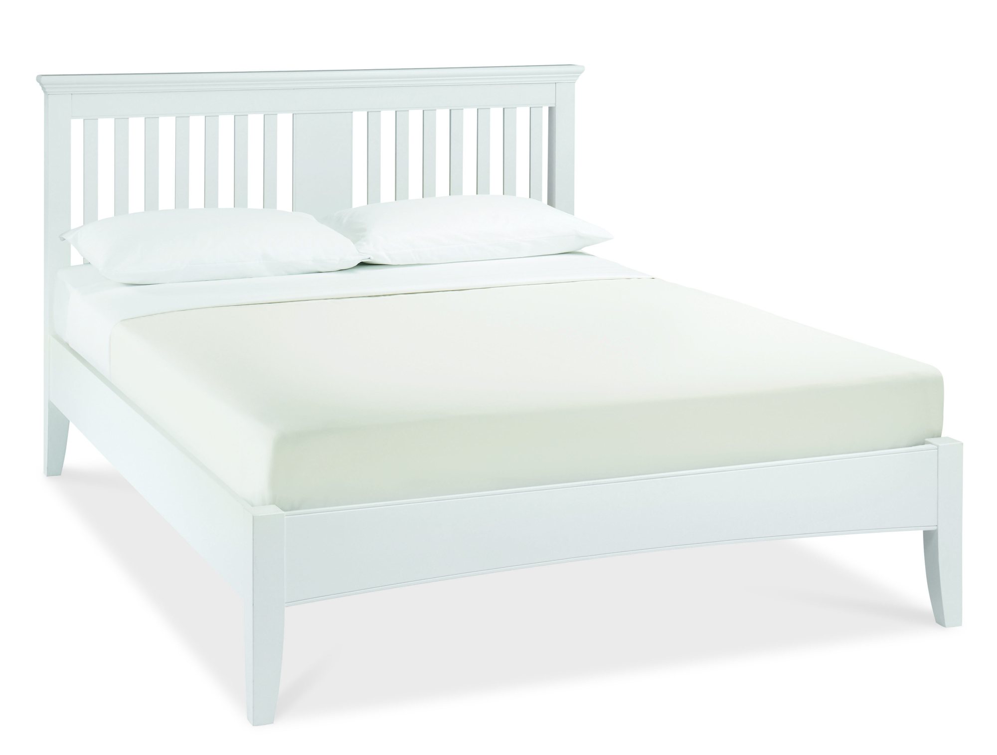 Colman White Bedstead Double 135cm