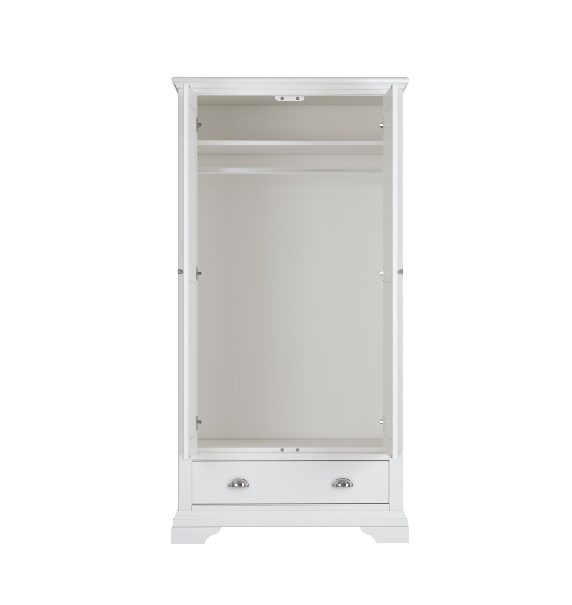 Colman - White Double Wardrobe