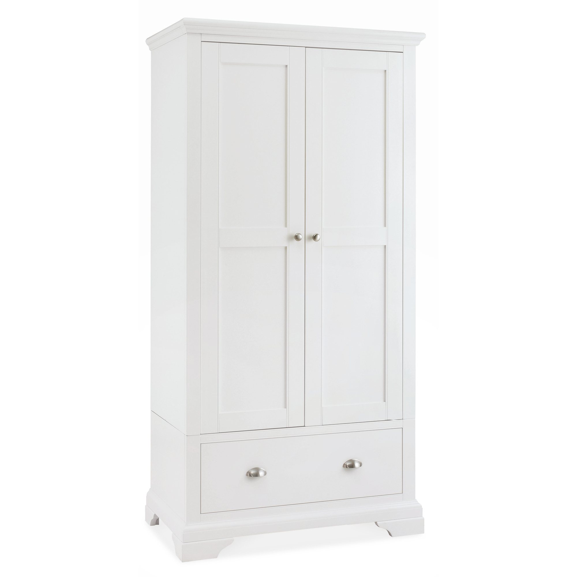 Colman White Double Wardrobe