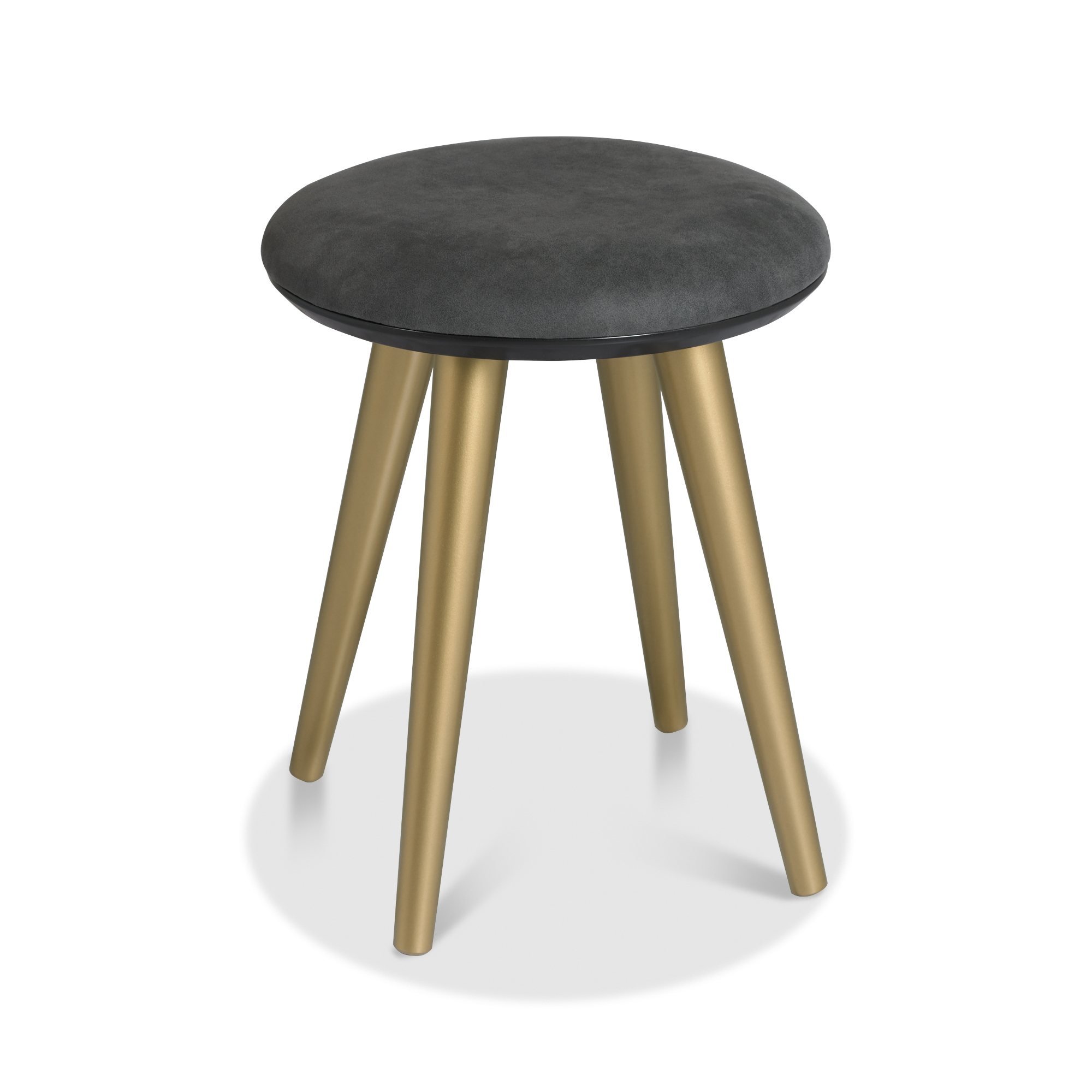 Morreto - Fumed Oak Vanity Stool