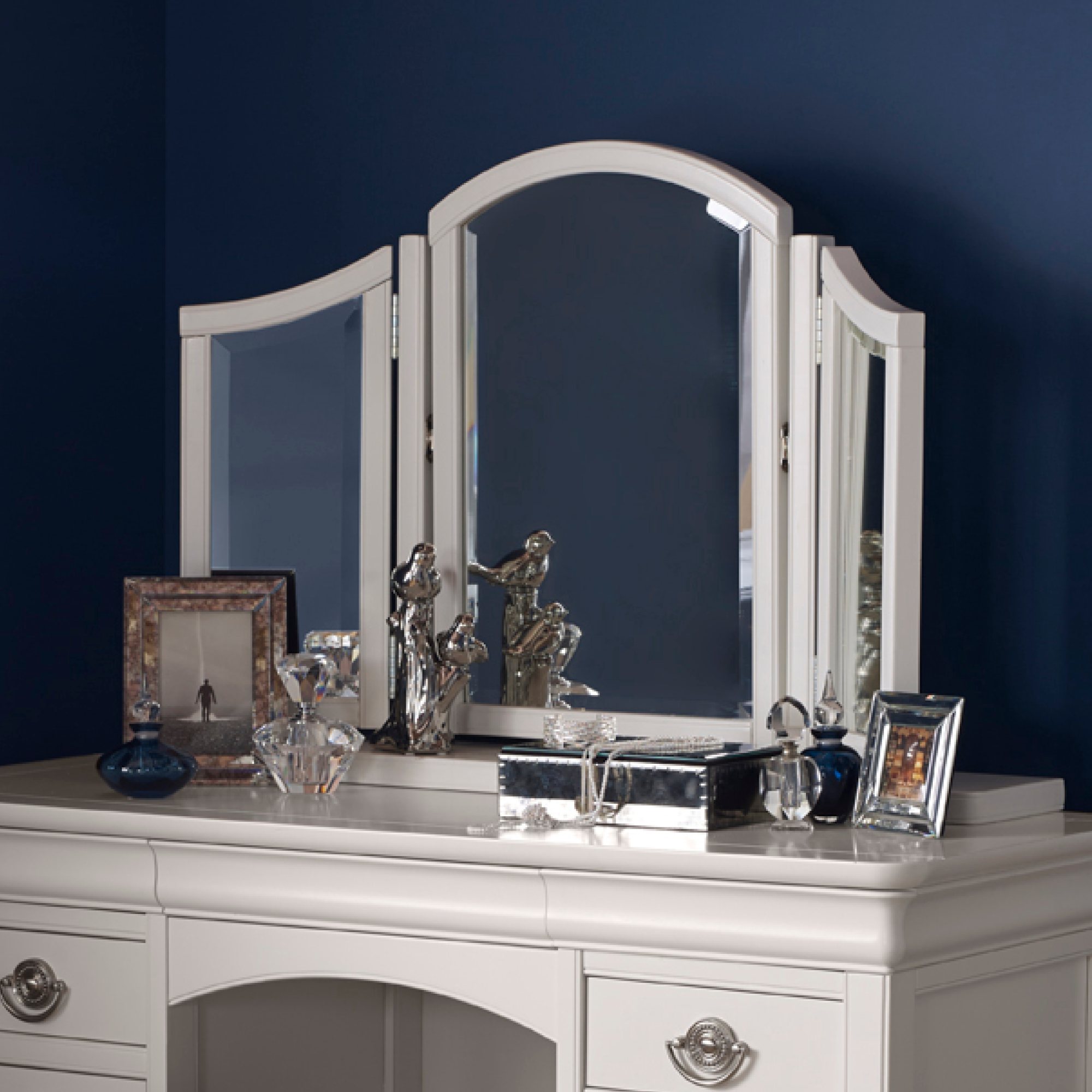 Venet White Gallery Mirror