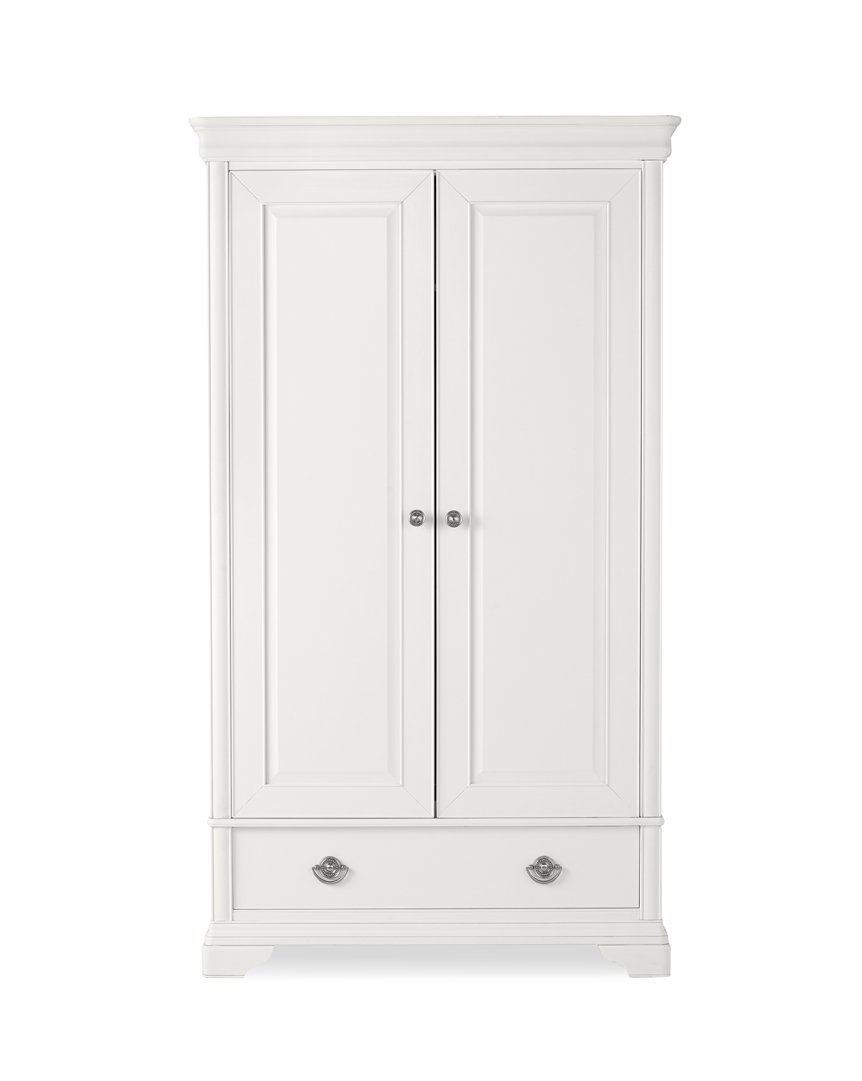Venet - White Double Wardrobe