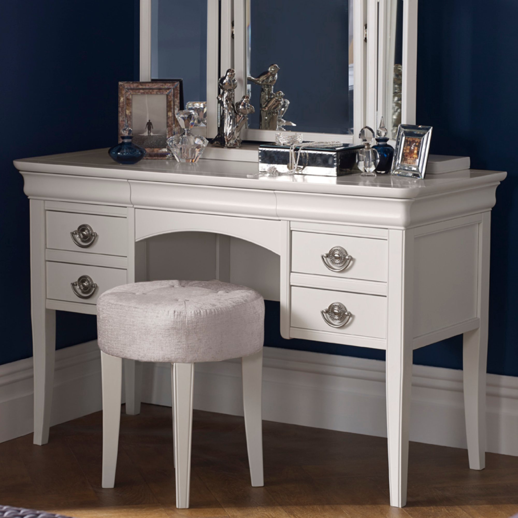 Venet White Dressing Table