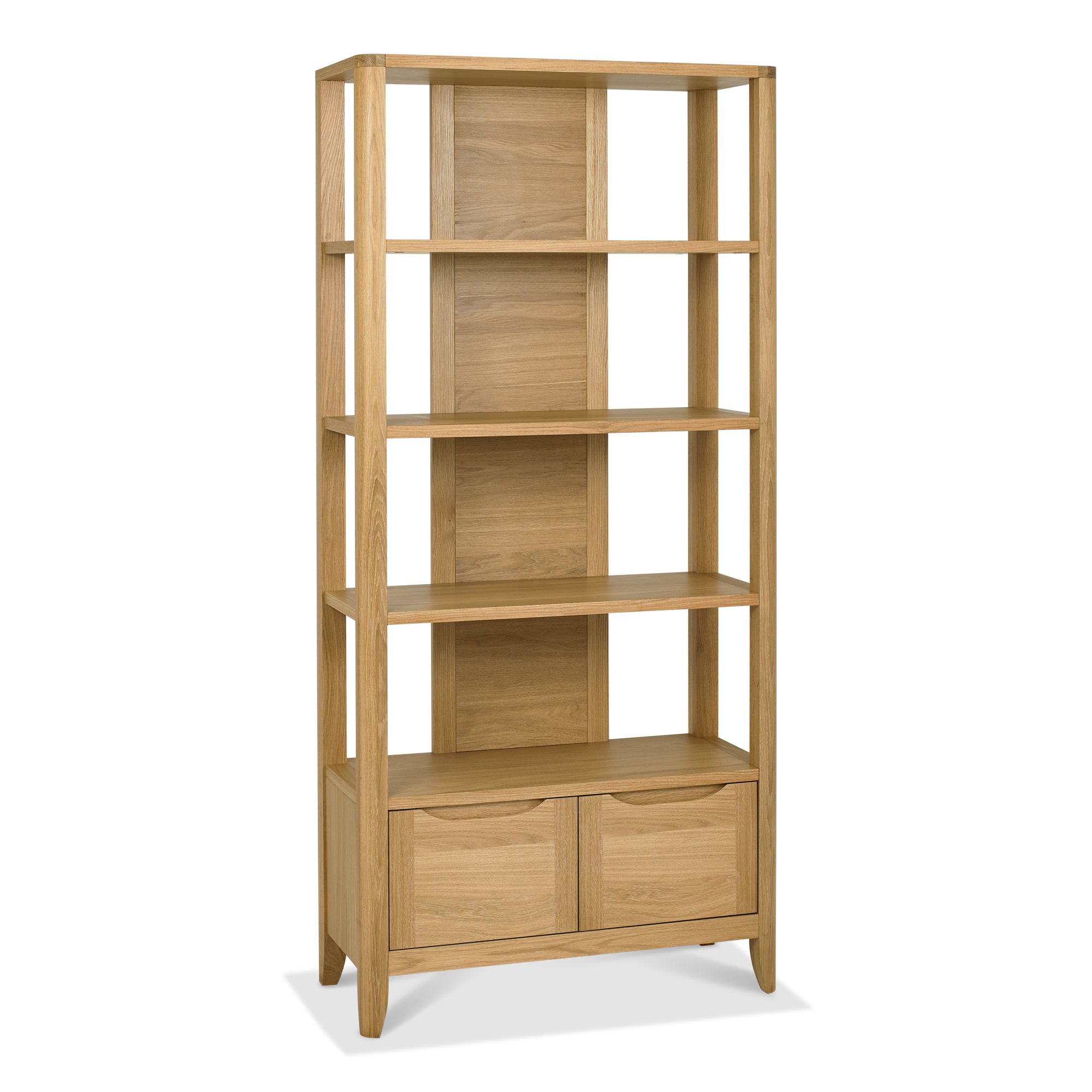 Rushbury - Oak Open Display Unit