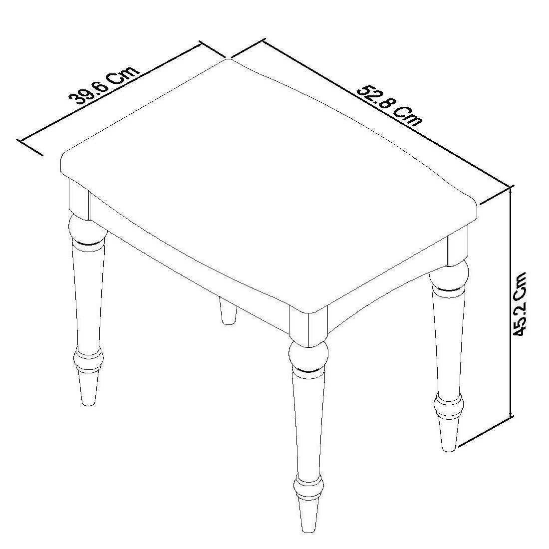 Miller - Grey Washed Oak Dressing Table Set