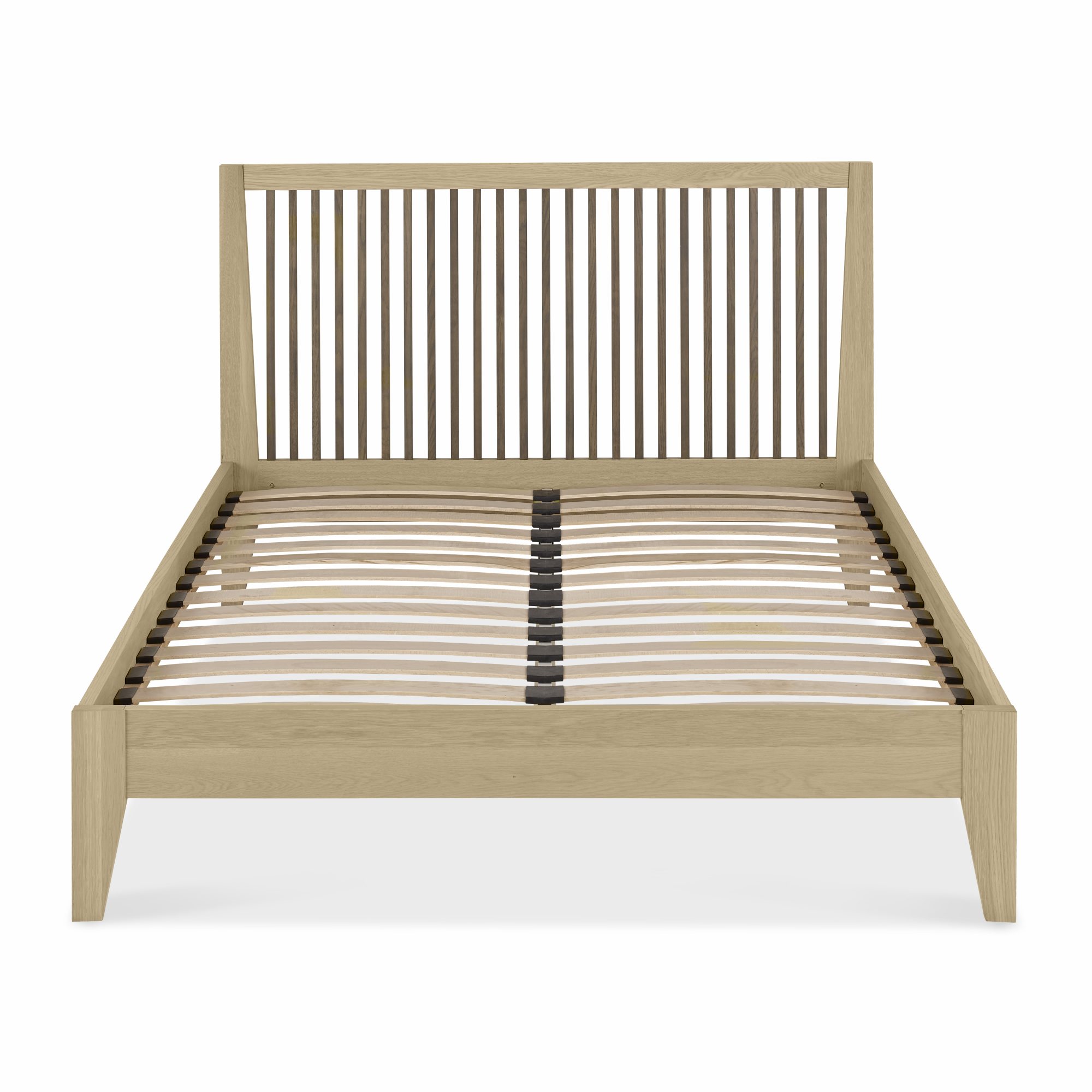 Rimini - Aged Oak Double Bed Frame 135cm