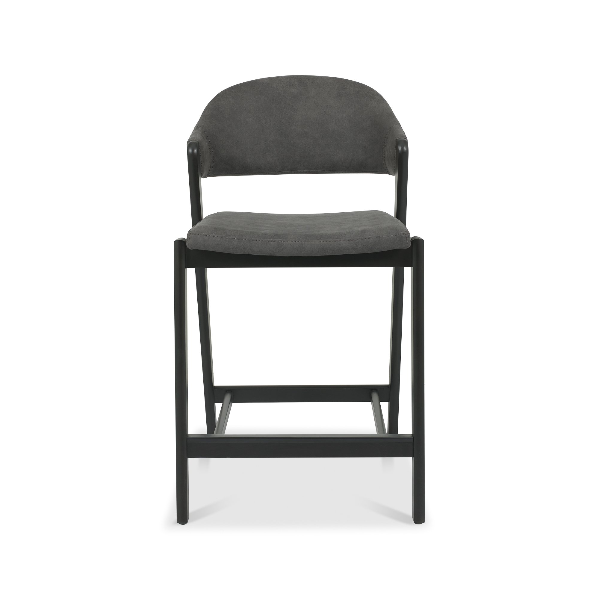 Rosen - Peppercorn Bar Stool in Dark Grey Fabric
