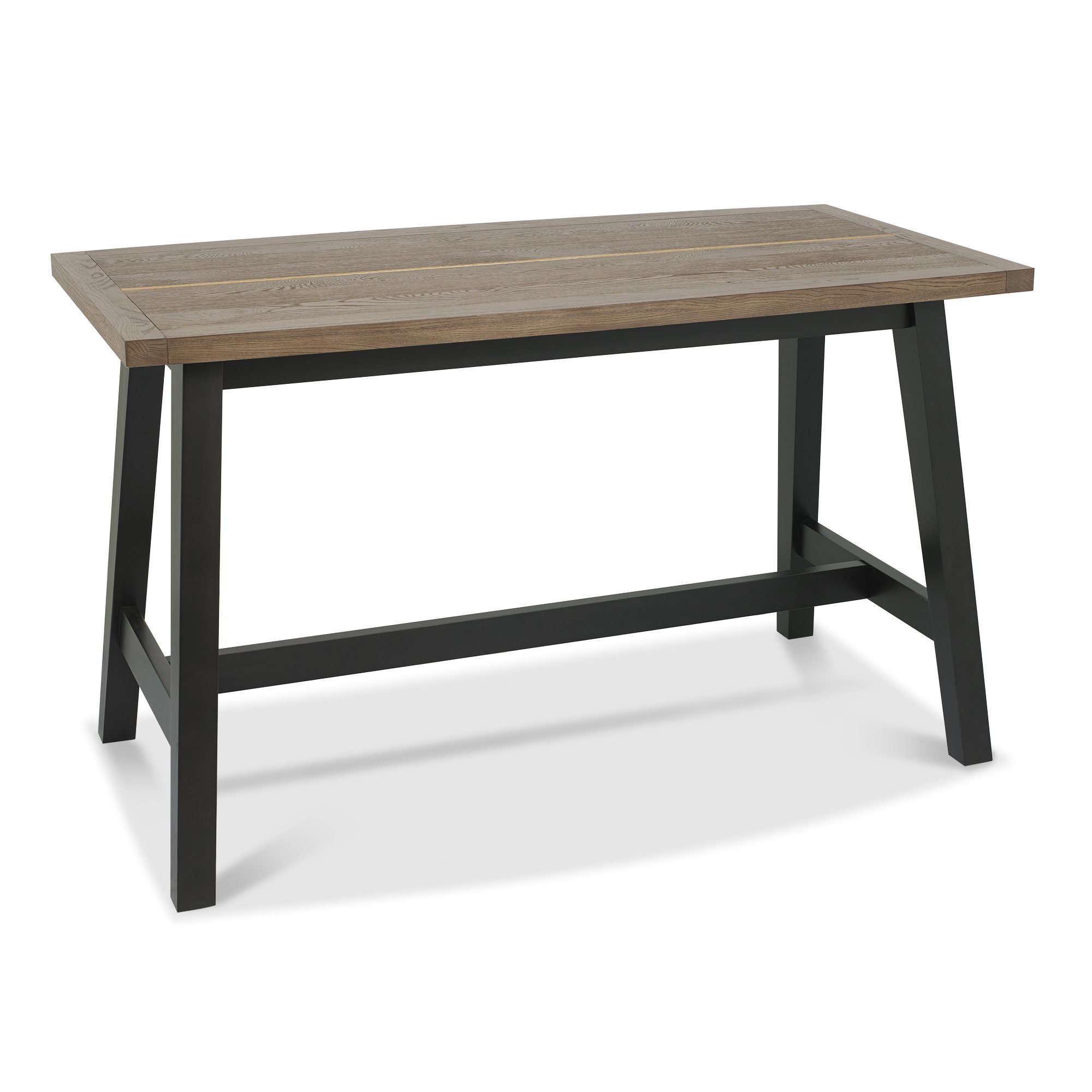 Rosen - Weathered Oak Bar Table