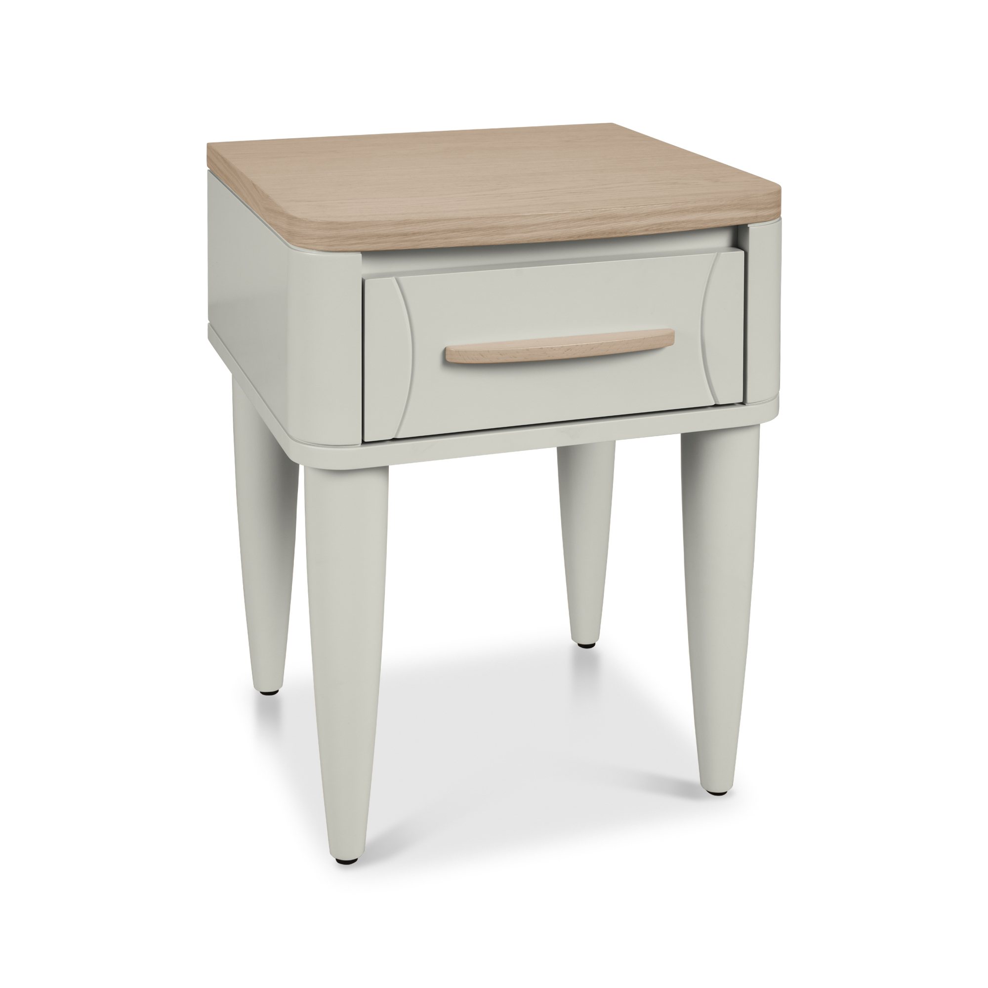 Norman - Scandi Oak 1 Drawer Bedside Table