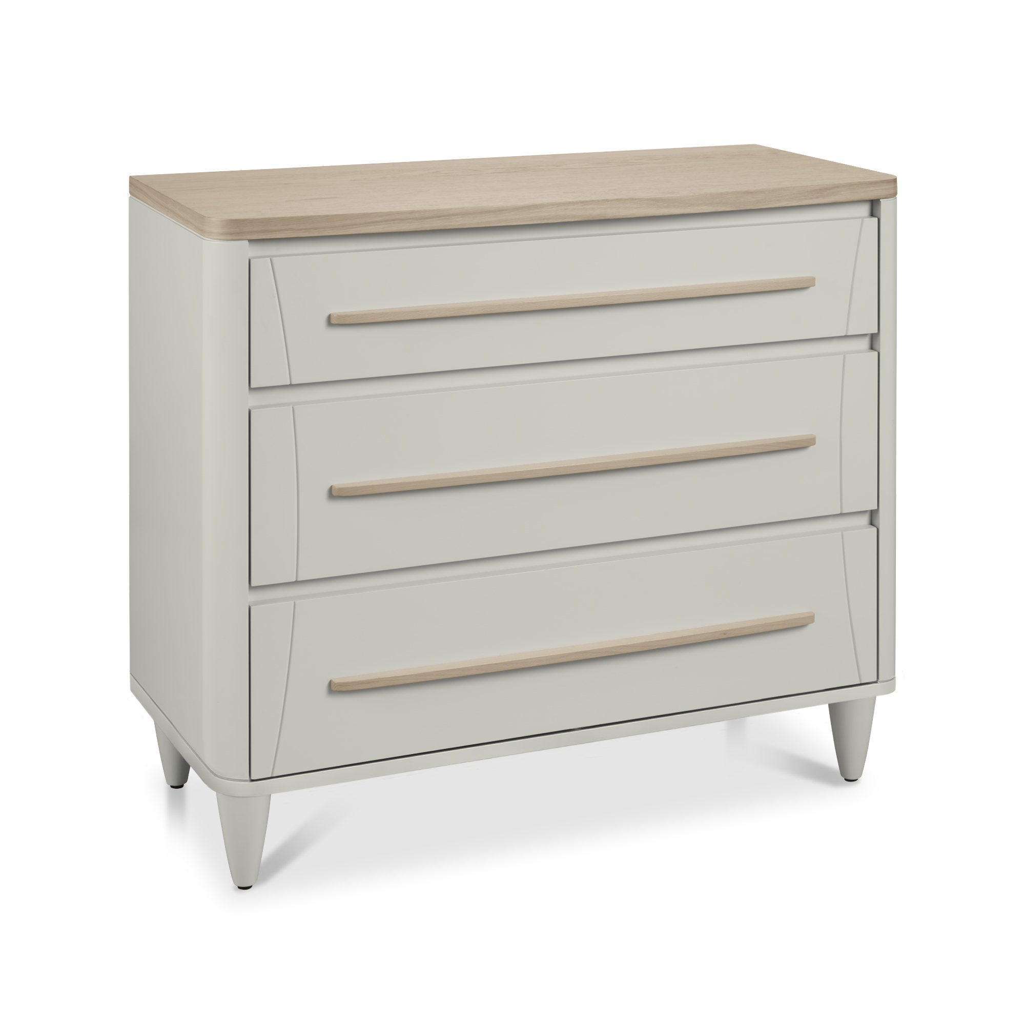 Norman - Scandi Oak 3 Drawer Chest