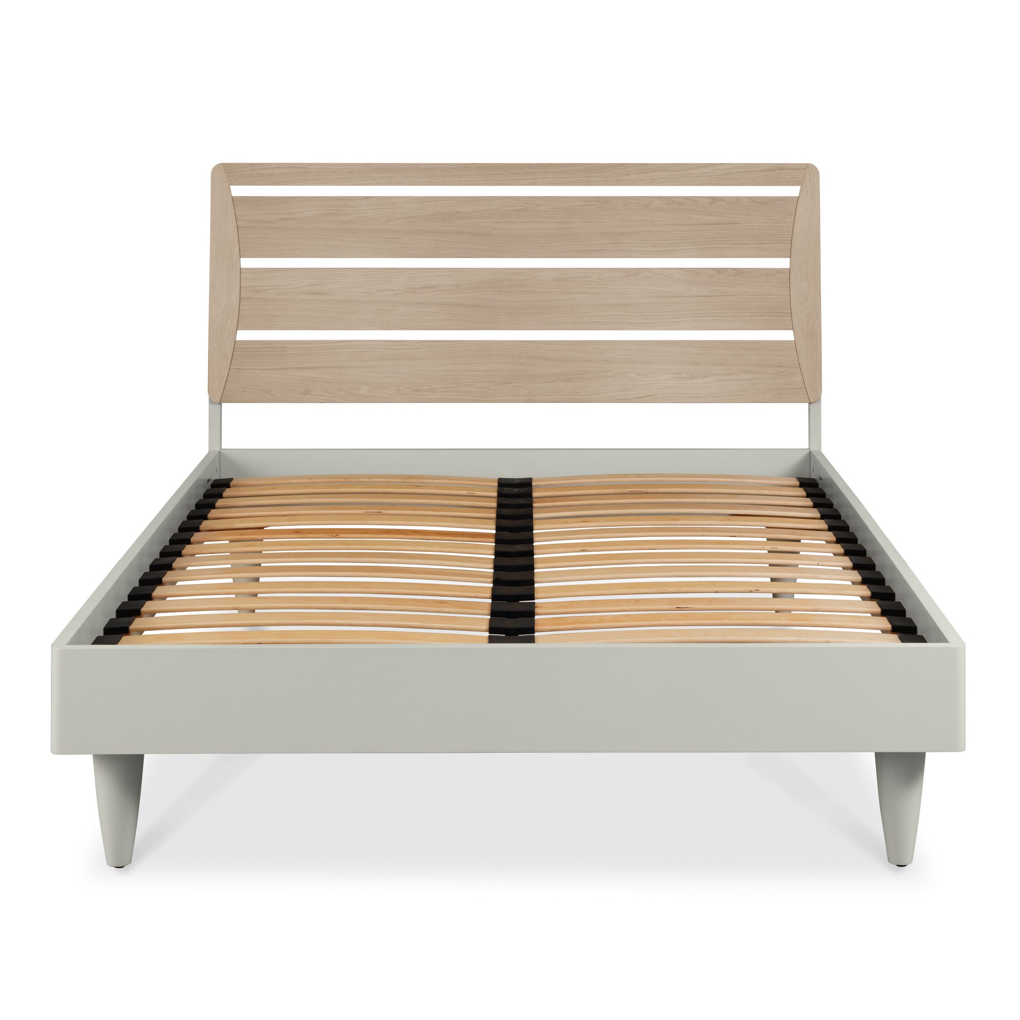 Norman - Scandi Oak Double Bed Frame 135cm