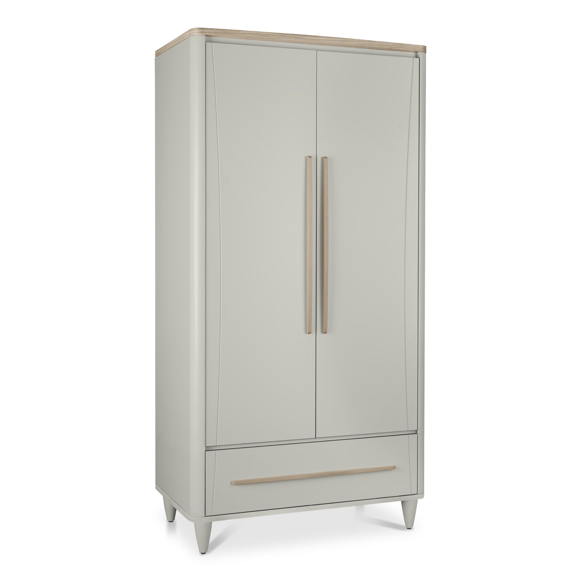 Norman - Scandi Oak Double Wardrobe