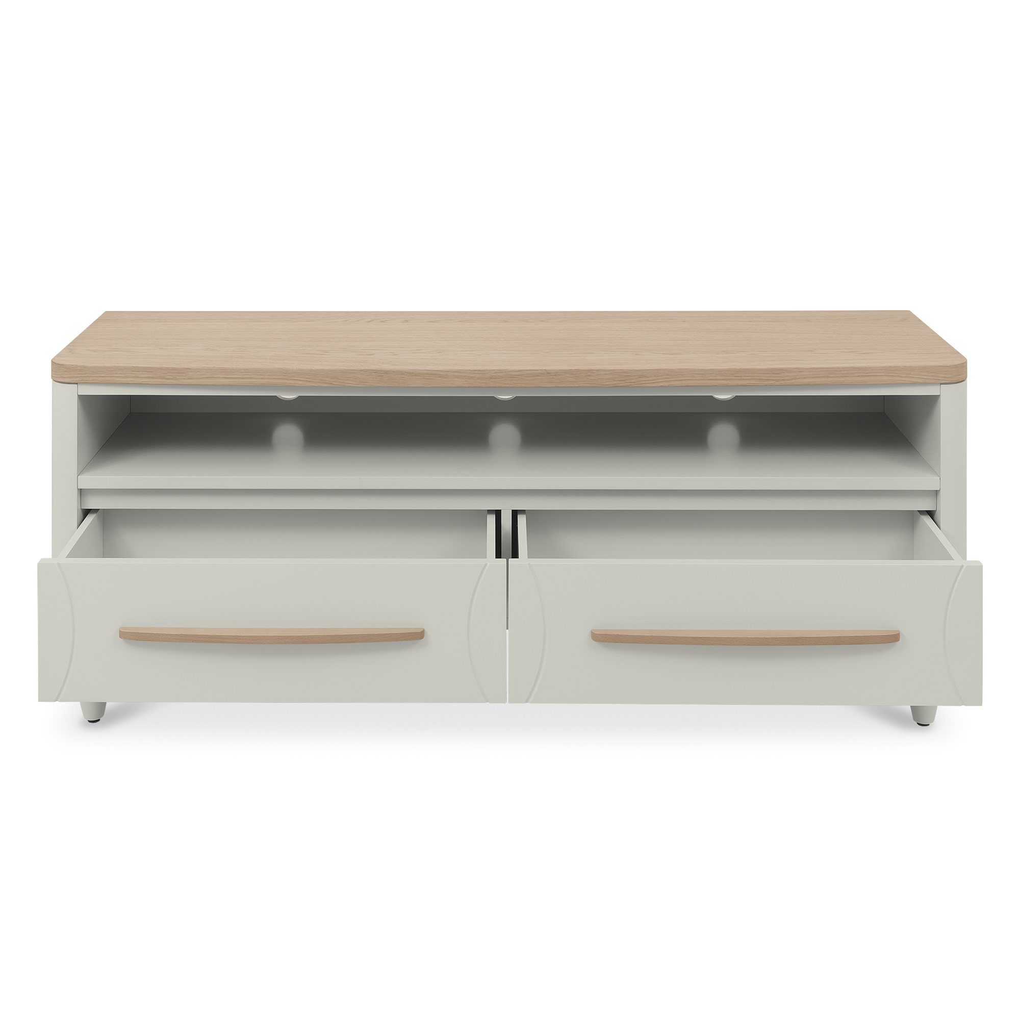 Norman - Scandi Oak Media Unit