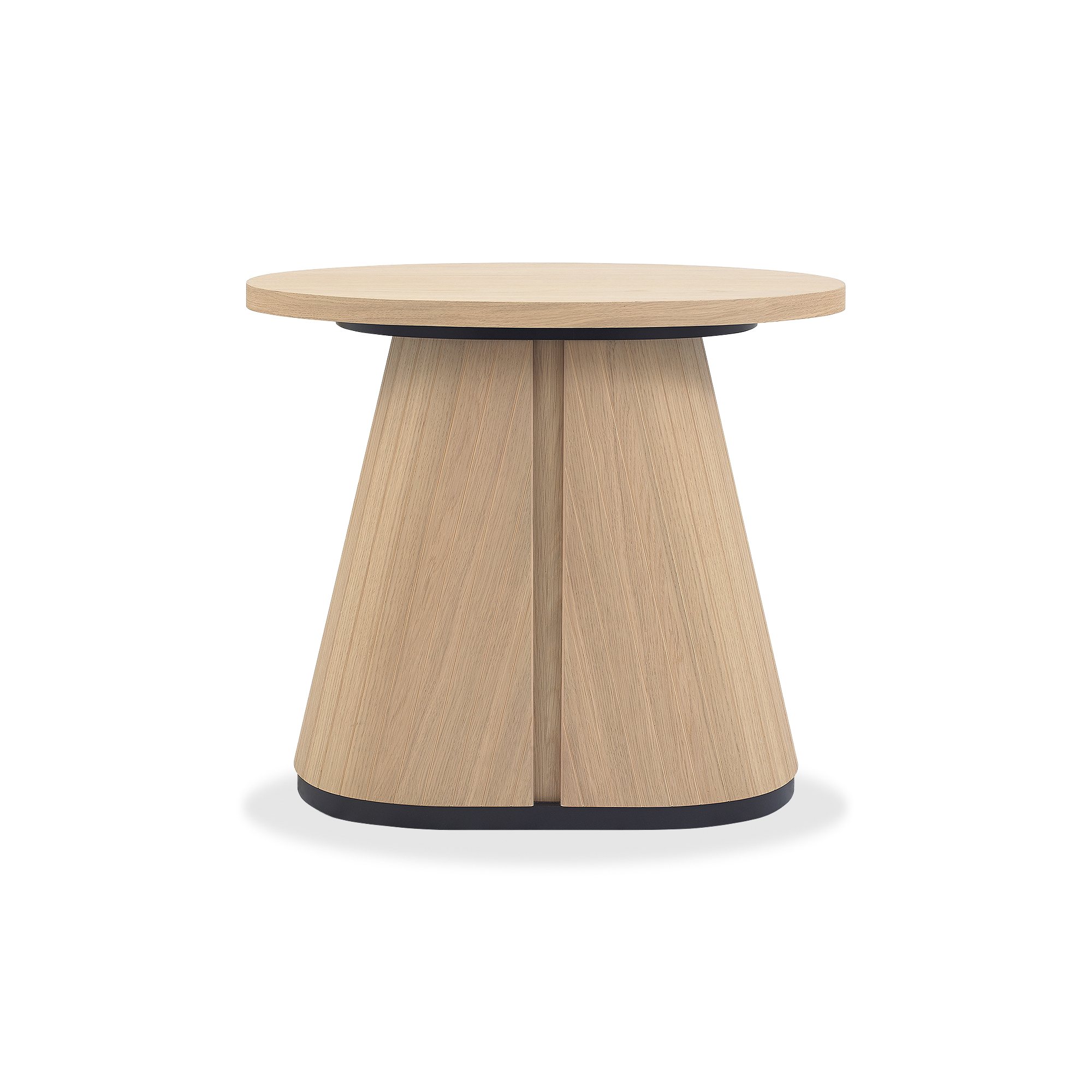 Astra - Scandi Oak Oval Lamp Table