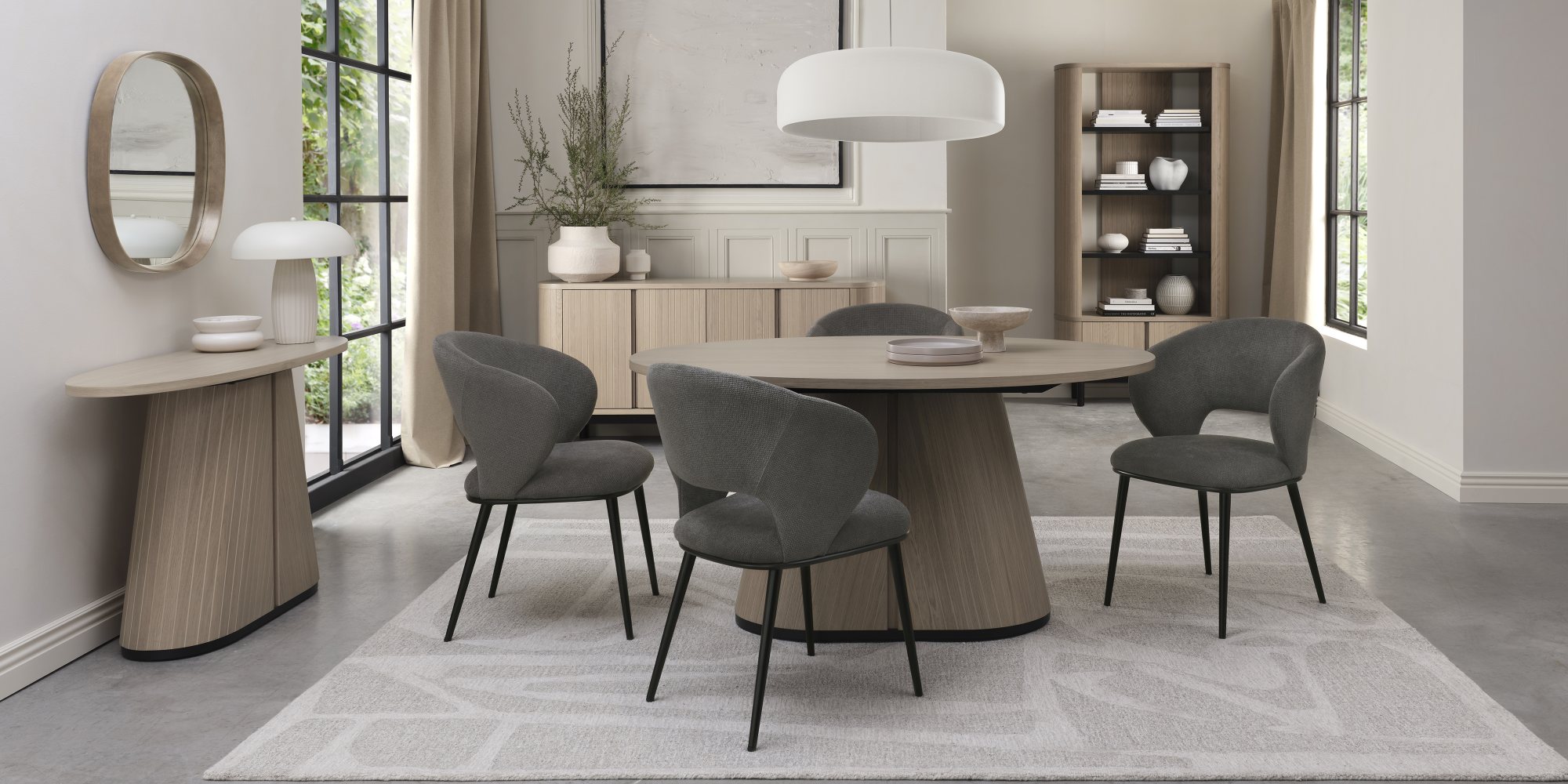 Astra - Scandi Oak Wide Sideboard