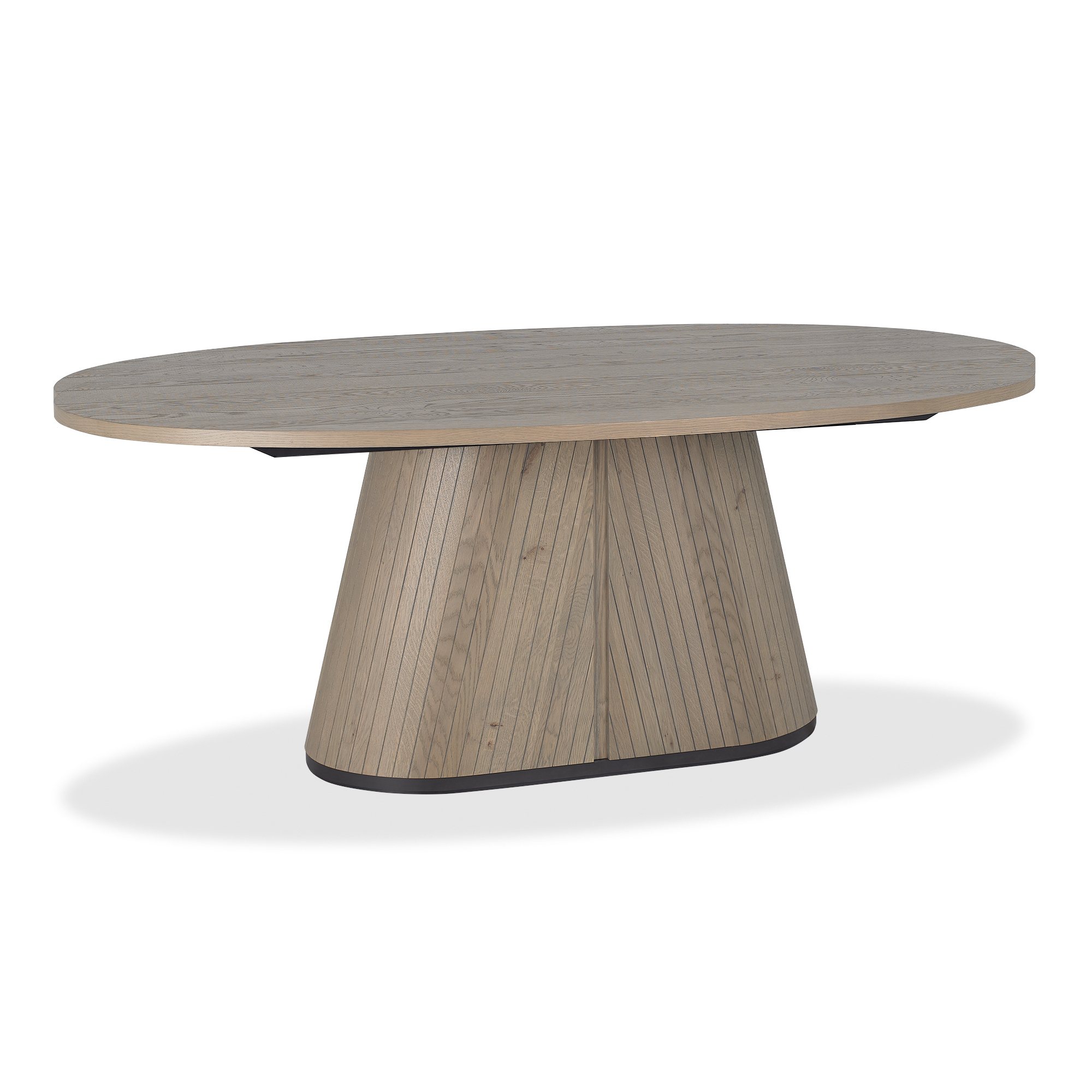 Astra - Grey Oiled Oak 6 Seater Table