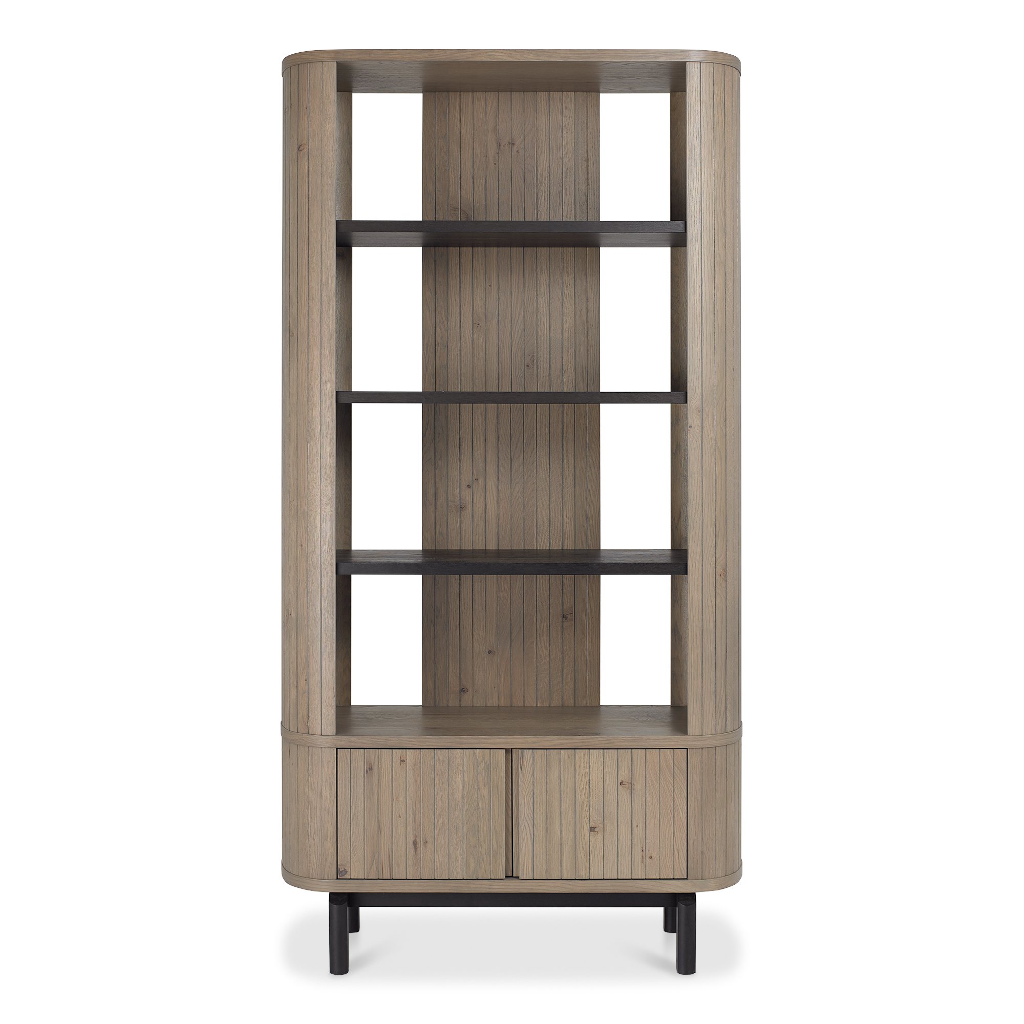 Astra - Grey Oiled Oak Display Unit