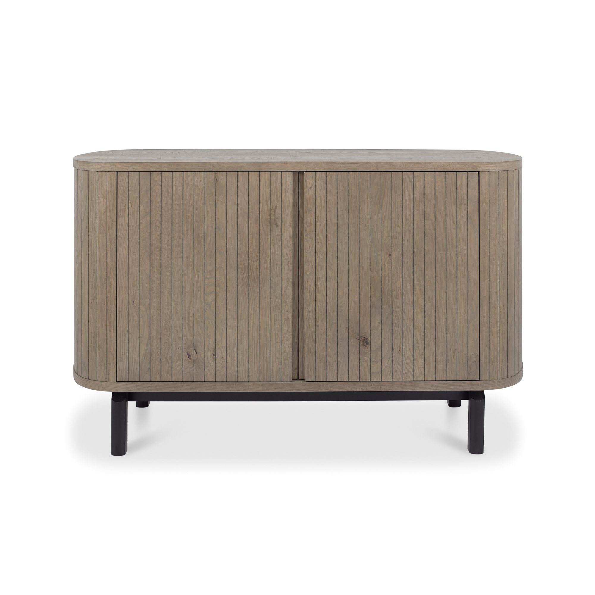 Astra - Grey Oiled Oak Narrow Sideboard