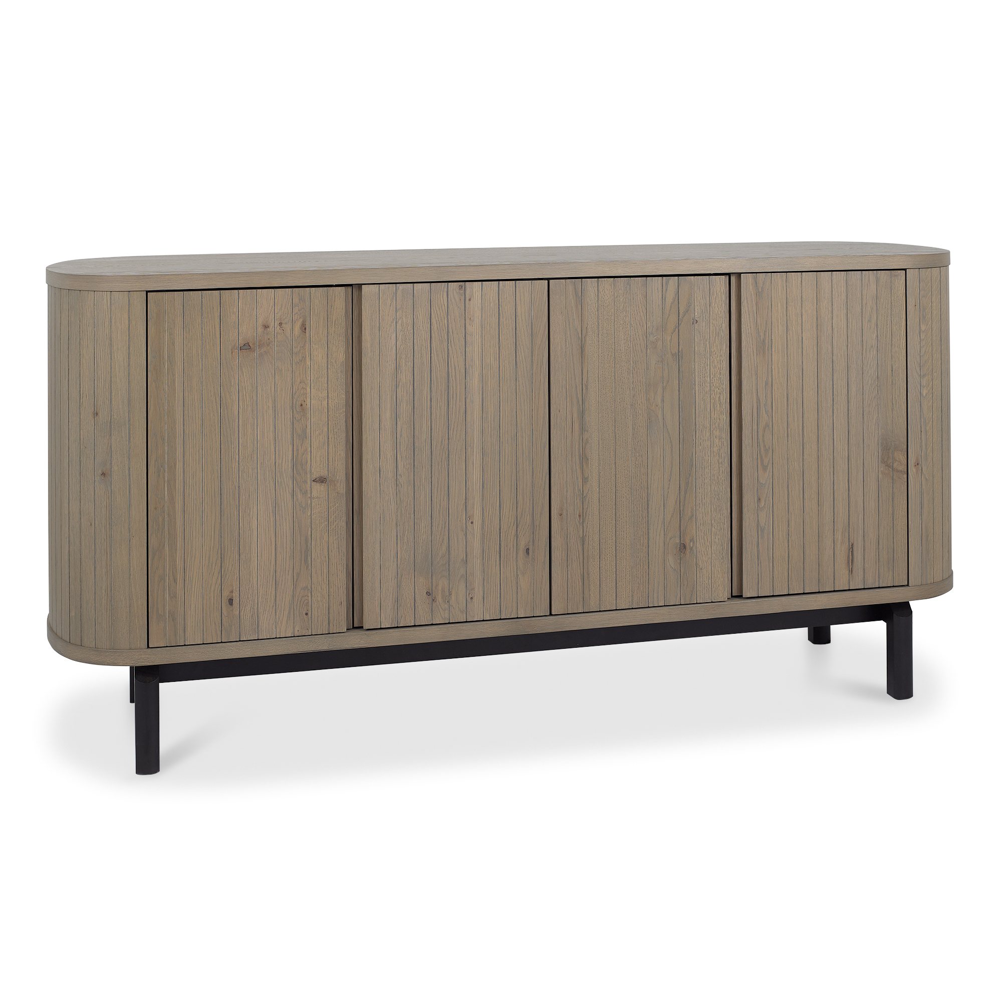 Astra - Grey Oiled Oak Wide Sideboard