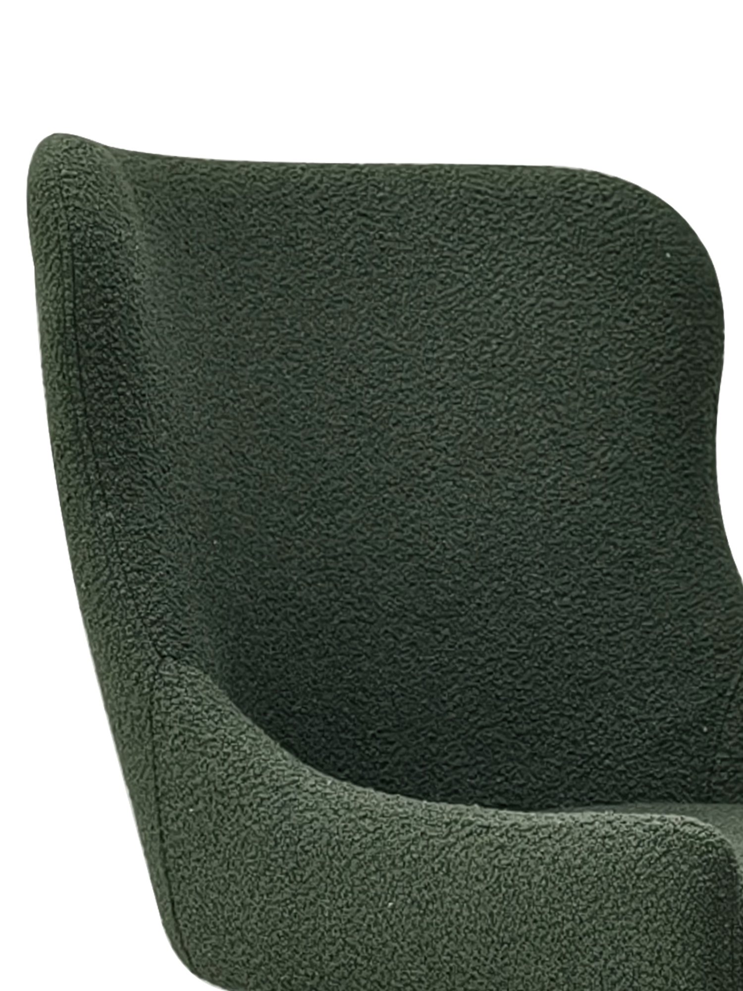 Rubens - Dining Chair in Green Boucle Fabric (Pair)