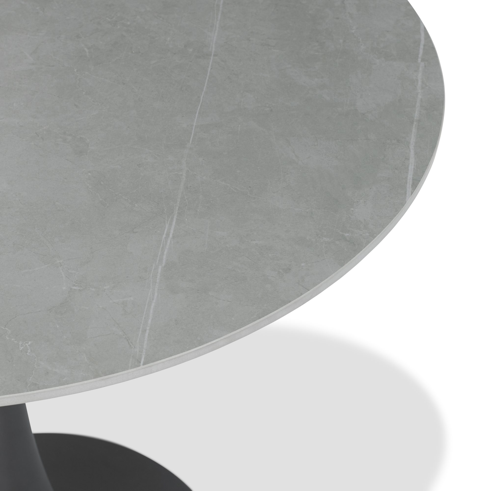 Mason - Grey Ceramic Circular Bistro Table