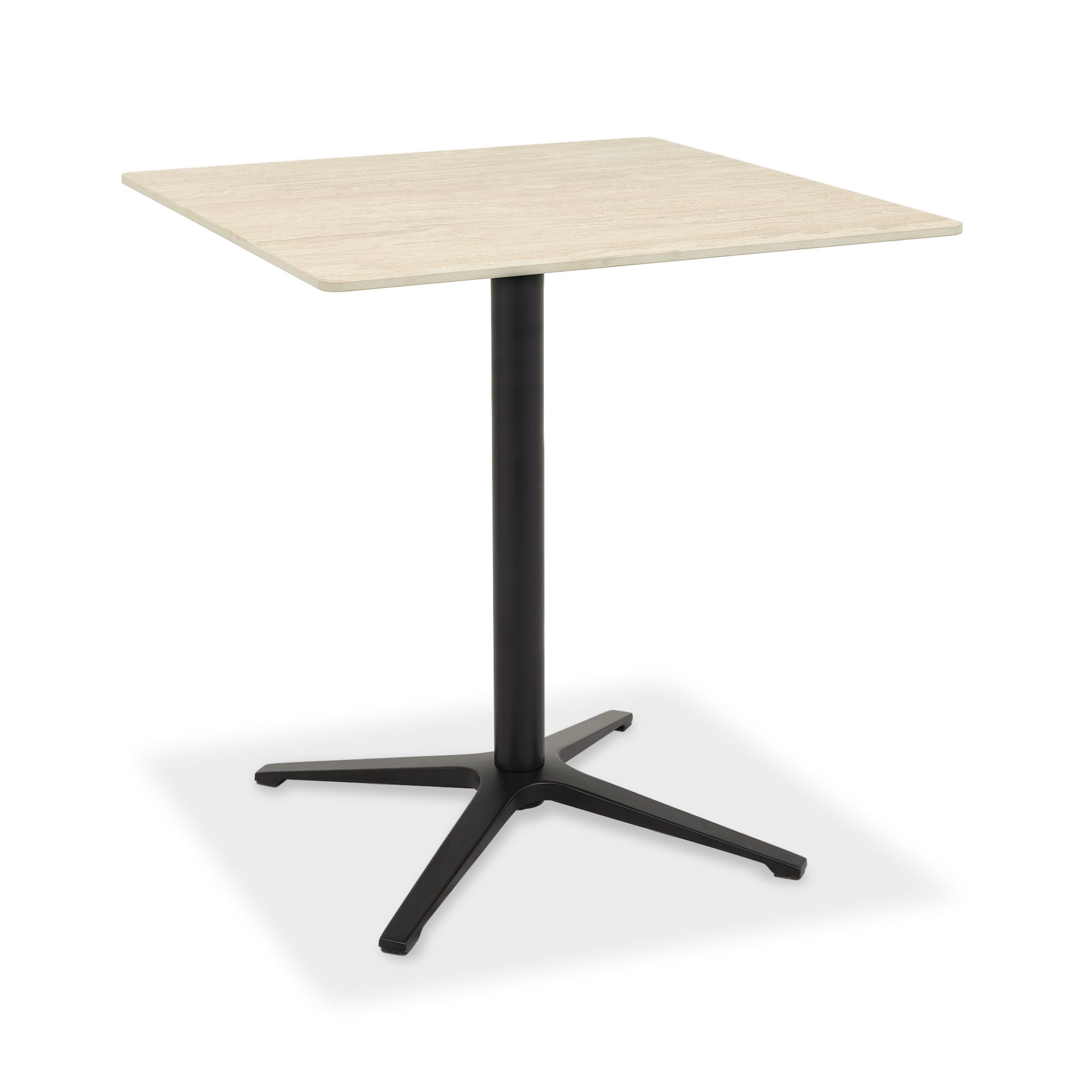 Baxter - Beige Ceramic Square Bistro Table