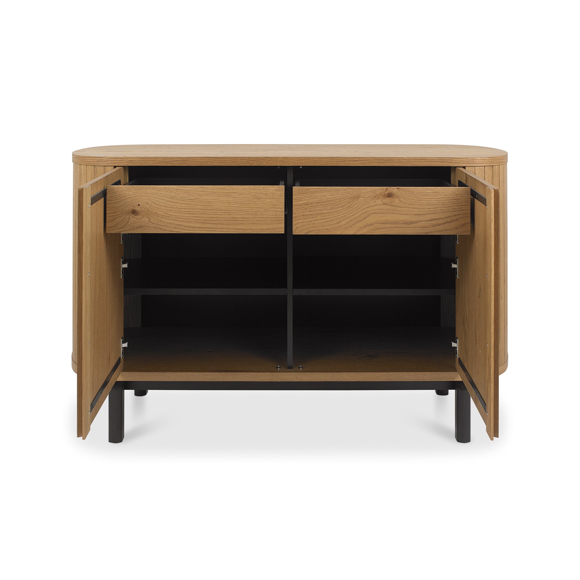 Astra - Rustic Oak Narrow Sideboard
