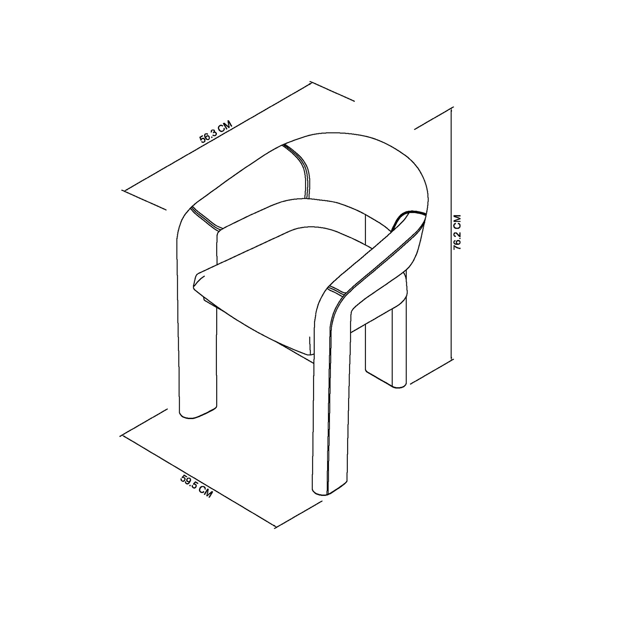 Nova - Grey Oiled Oak Dining Chair in Grey Bonded Leather