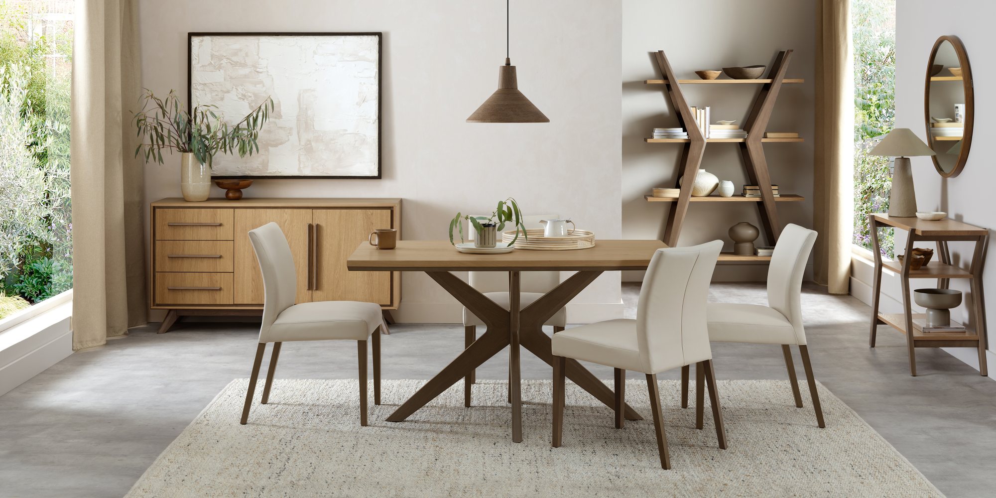 Henley - Oak 4 Seater Table