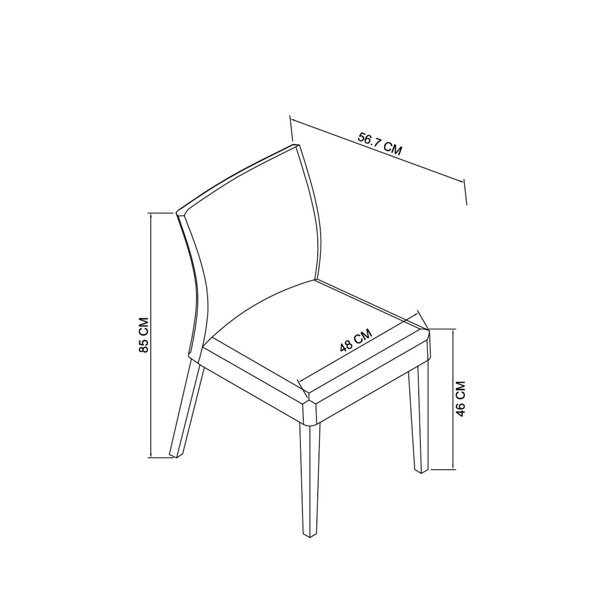Henley - Weathered Oak Dining Chair in Grey Fabric (Pair)