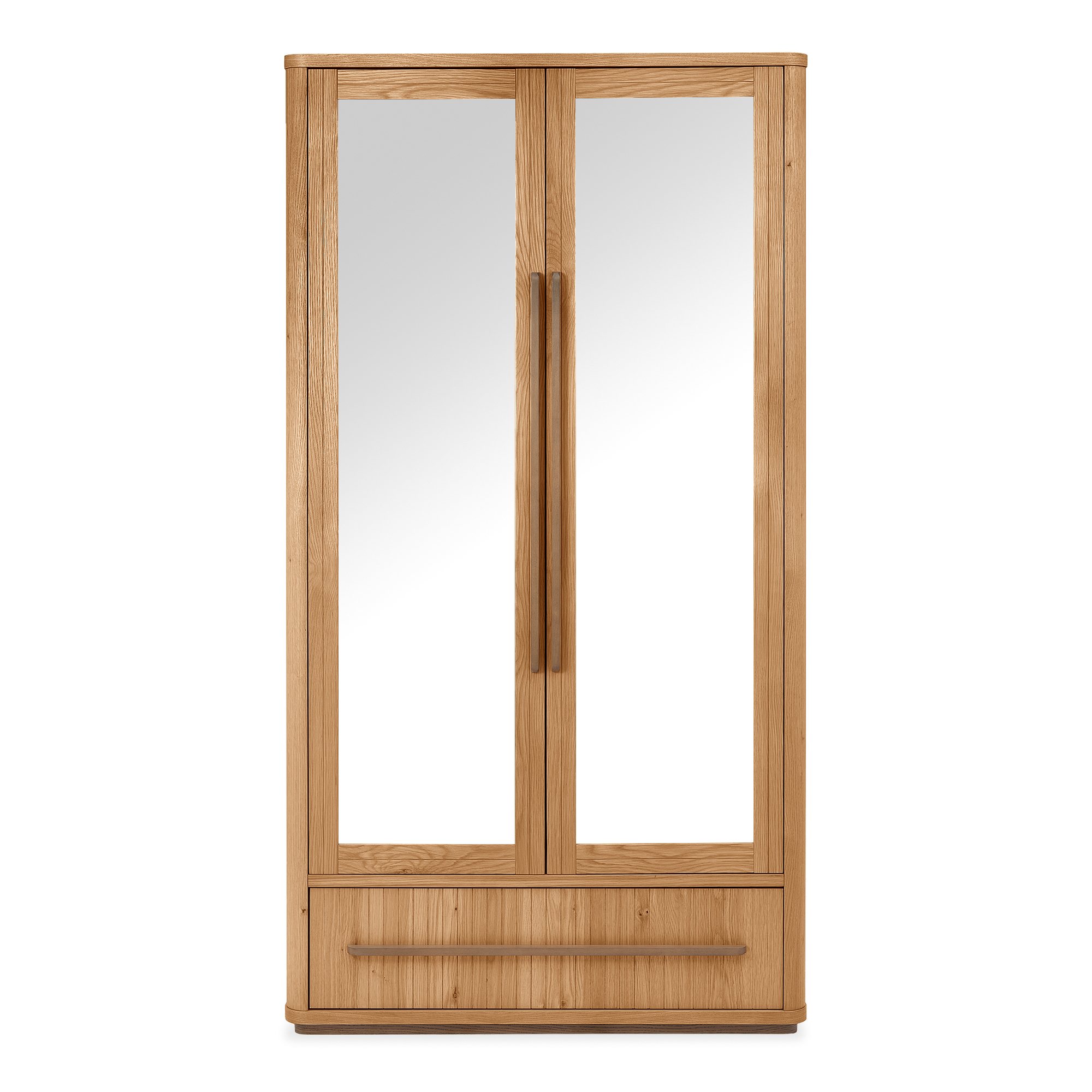 Astra - Knotty Oak Double Wardrobe