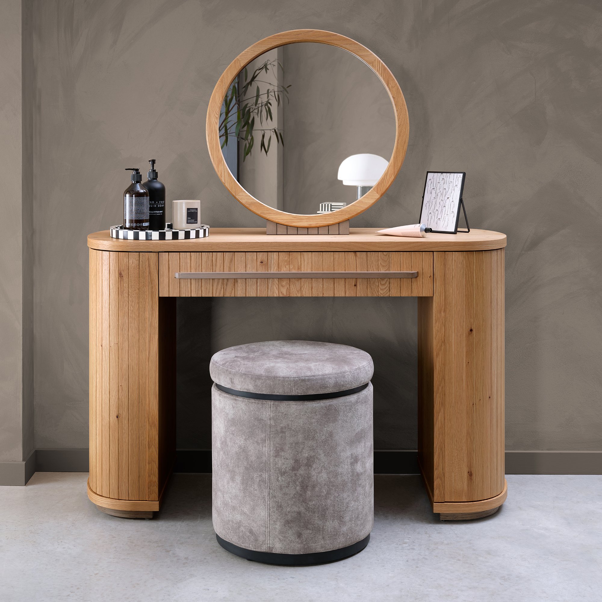 Astra - Knotty Oak Dressing Table