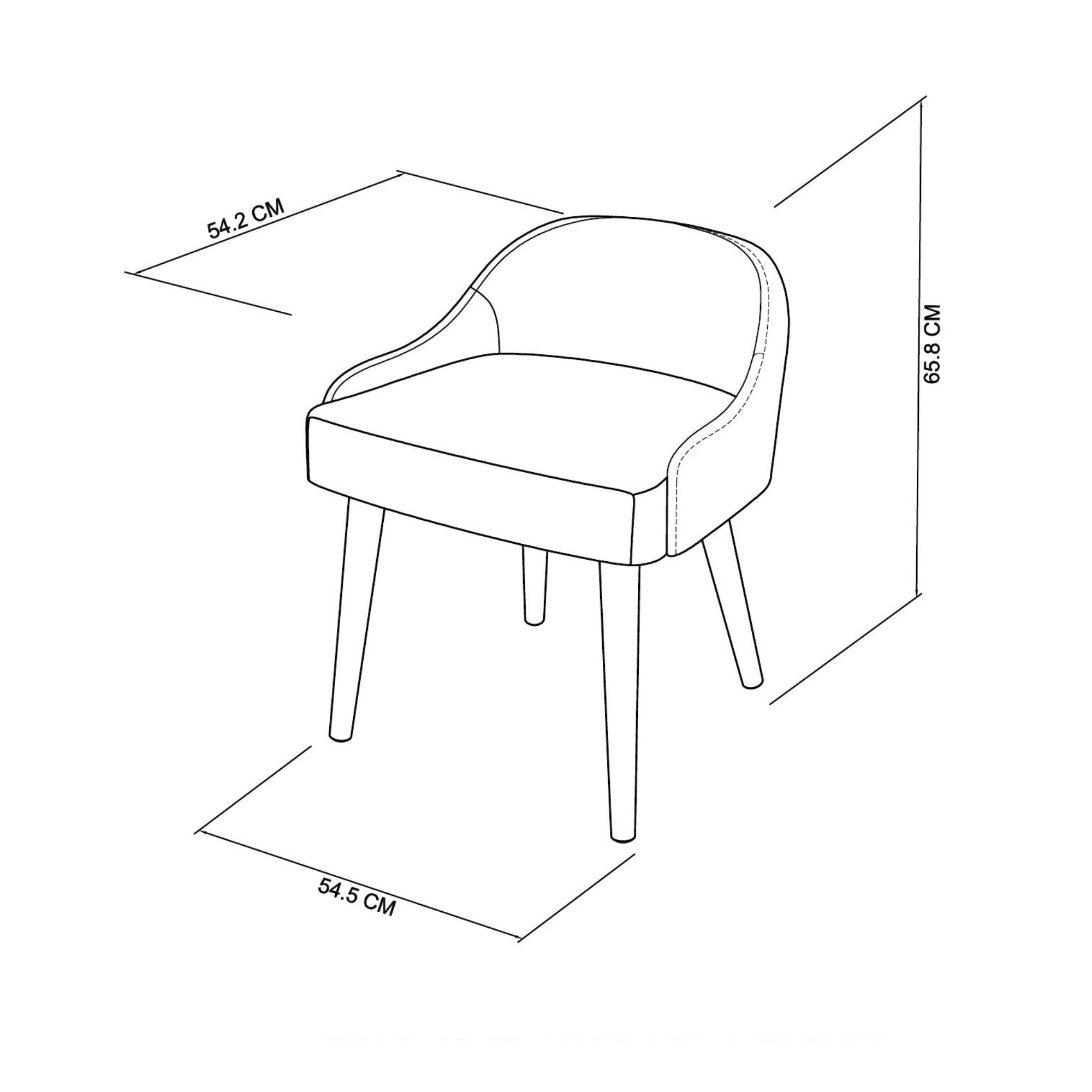 Astra - Knotty Oak Vanity Stool in Pearl Velvet