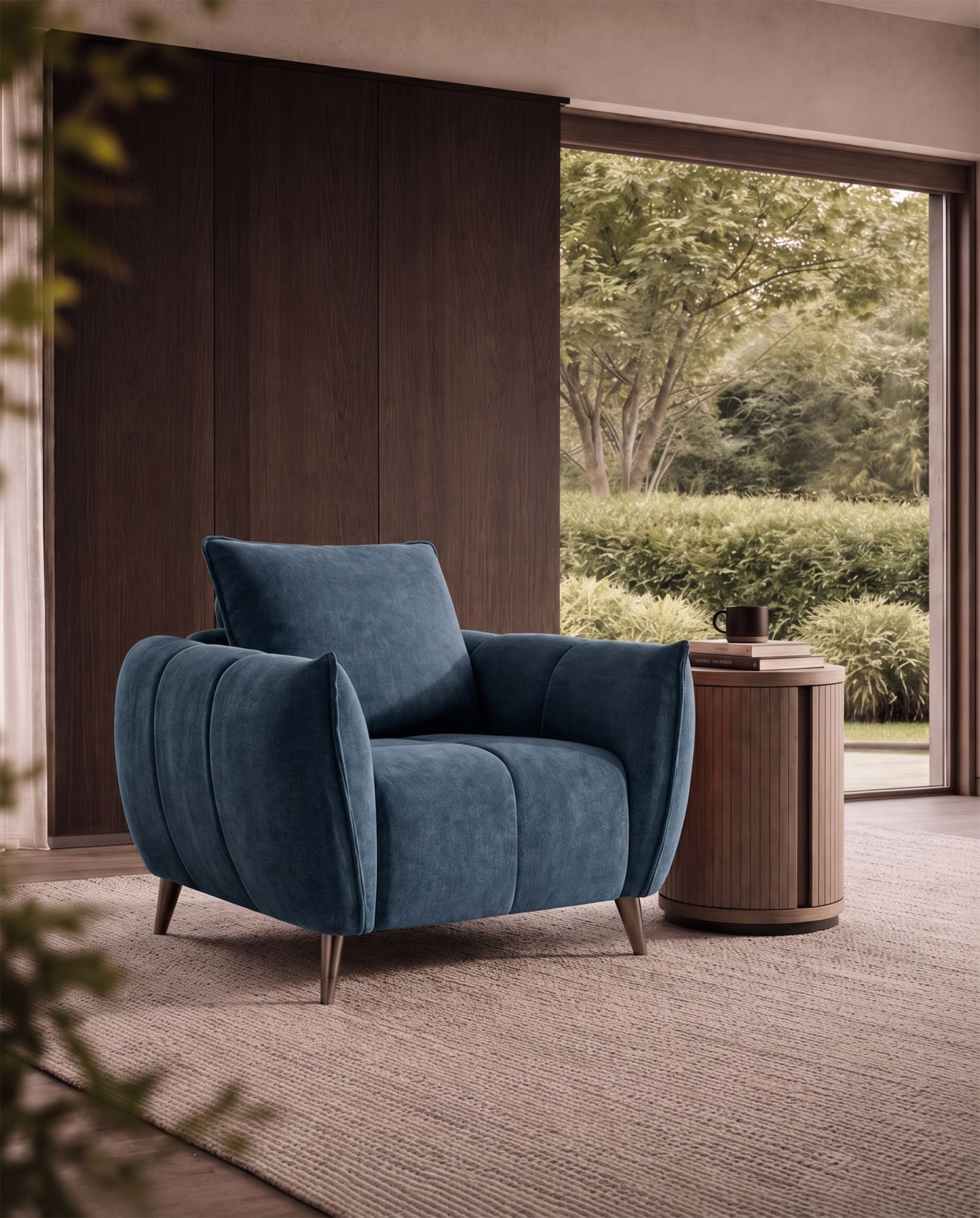 Elara Arm Chair Teal  1 