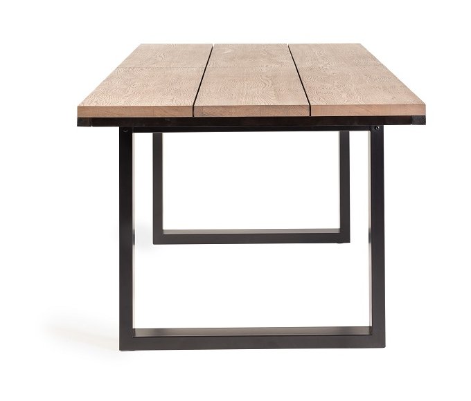 Turner - Weathered Oak 6-8 Seater Extendable Table & 6 Mustard Velvet Cezanne Dining Chairs