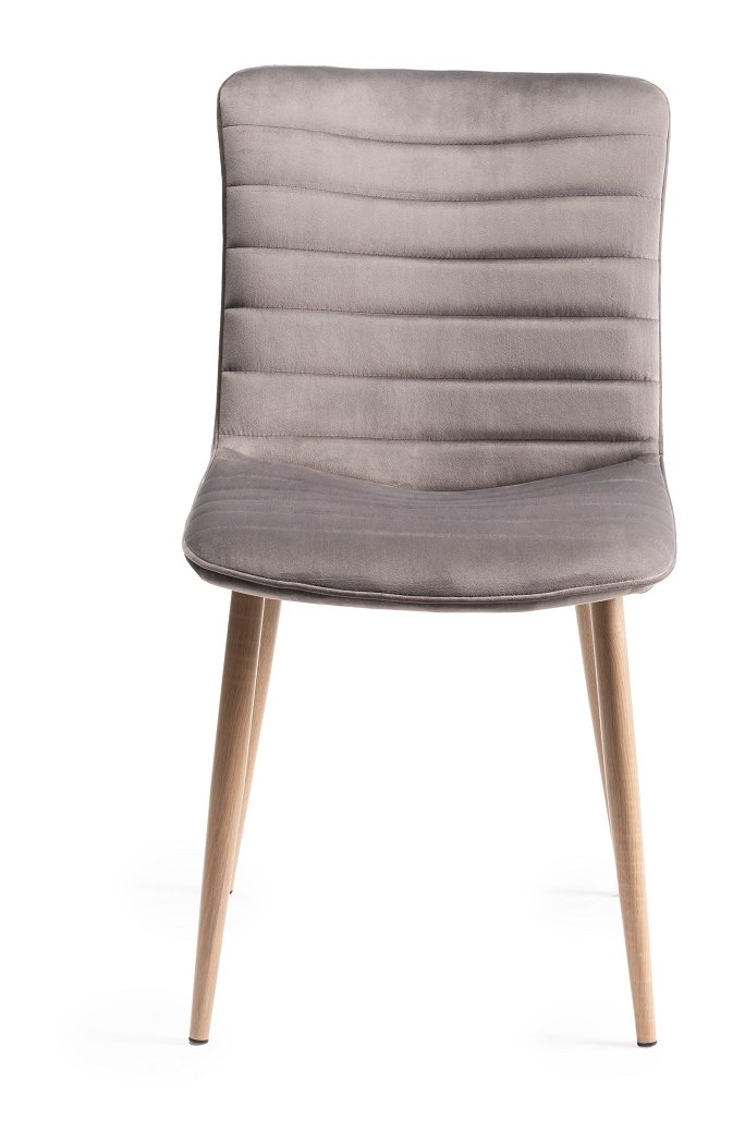 Eriksen - Dining Chair in Light Grey Velvet (Pair)