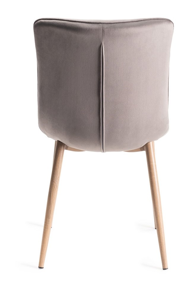 Eriksen - Dining Chair in Light Grey Velvet (Pair)