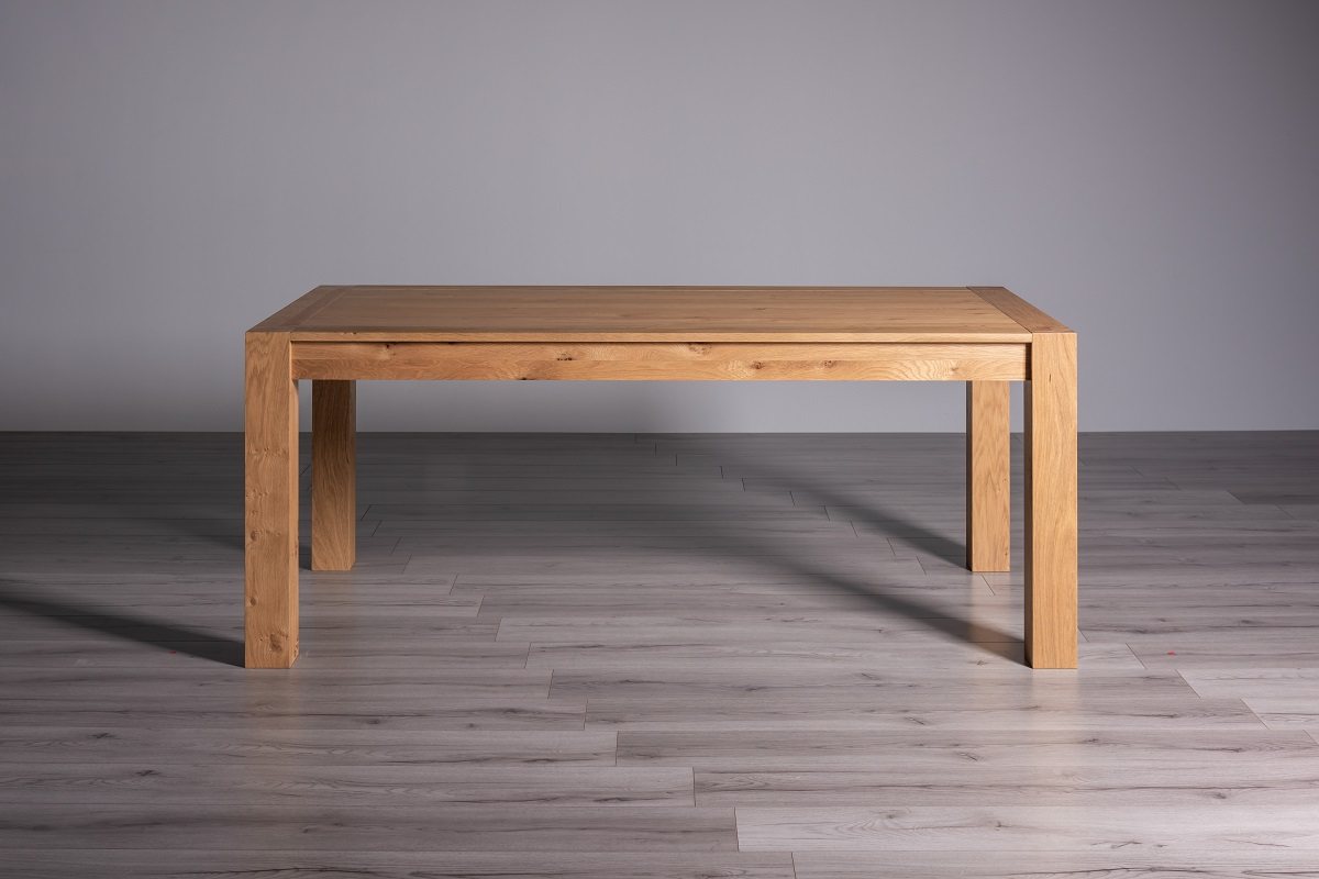 Blake - Light Oak 8-10 Seater Extendable Dining Table & 8 Mustard Velvet Cezanne Dining Chairs